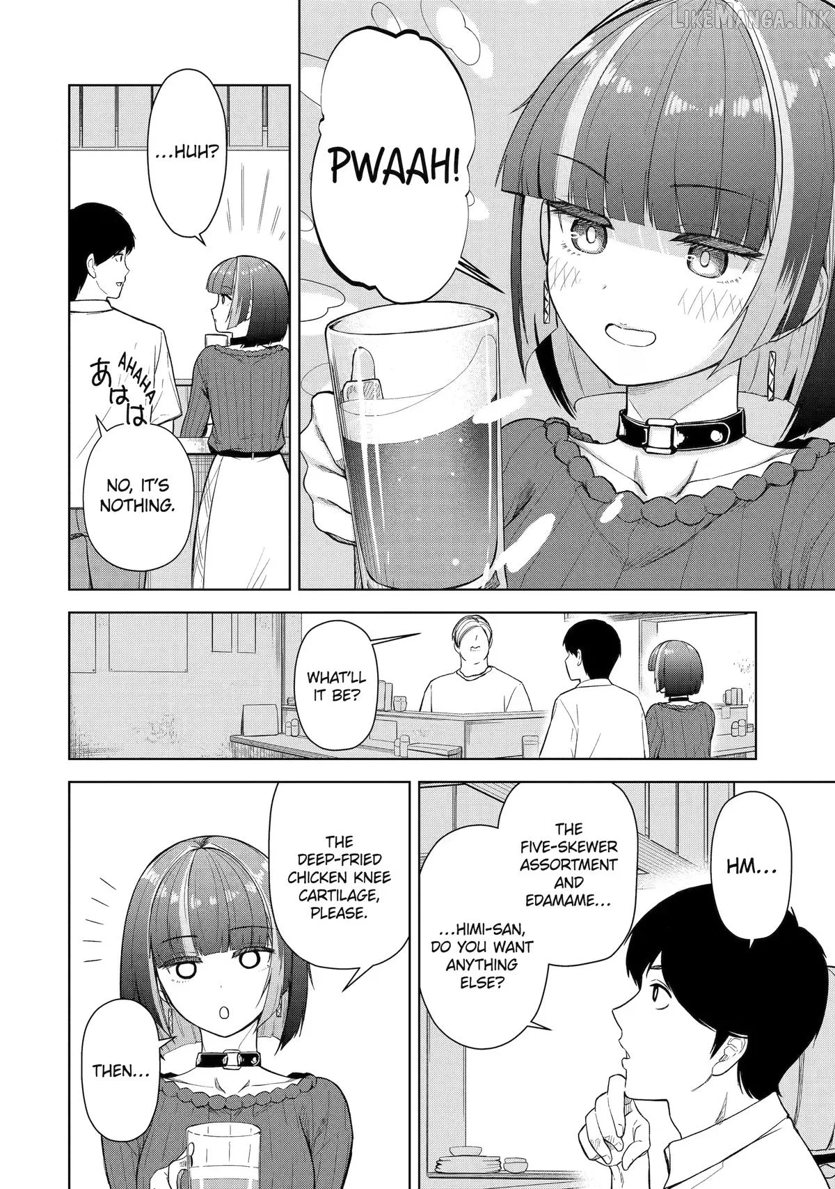 Tachi Nomi Izakaya De Kei Joshidaisei Ga Tonari Ni Kuru Hanashi Chapter 15 page 4