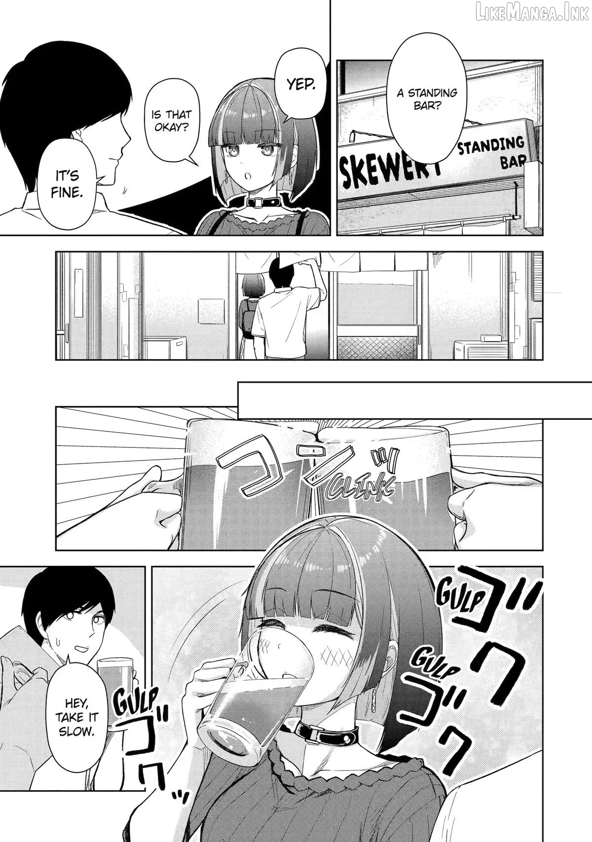 Tachi Nomi Izakaya De Kei Joshidaisei Ga Tonari Ni Kuru Hanashi Chapter 15 page 3