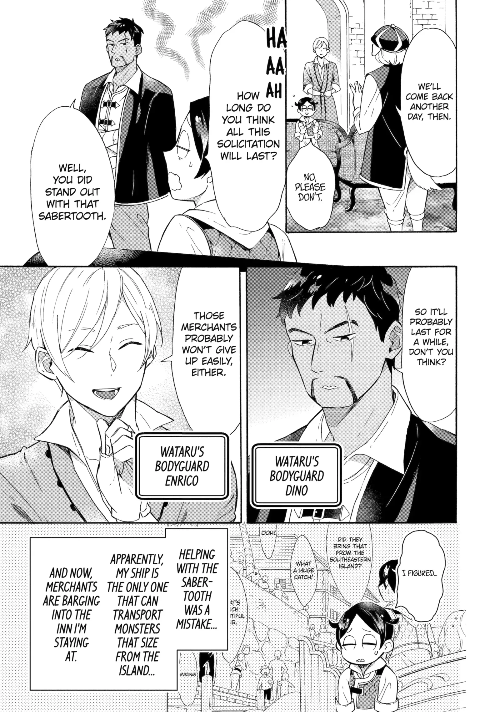The Quest for the Luxury Liner: Seize the Rich Life with a Ship-Summoning Skill in Another World Chapter 7 page 3