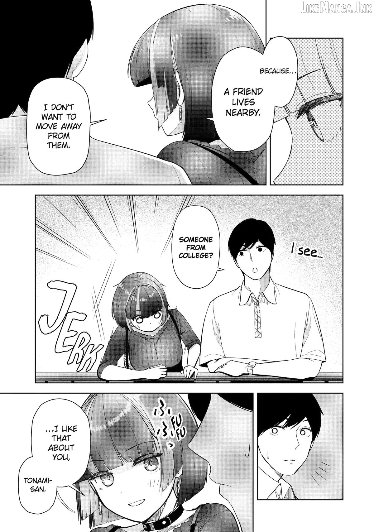 Tachi Nomi Izakaya De Kei Joshidaisei Ga Tonari Ni Kuru Hanashi Chapter 13 page 19