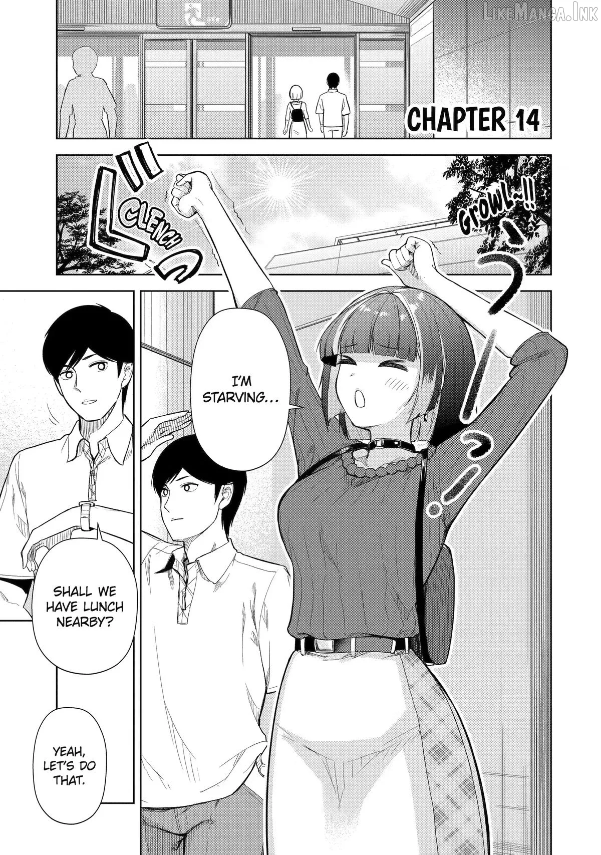 Tachi Nomi Izakaya De Kei Joshidaisei Ga Tonari Ni Kuru Hanashi Chapter 14 page 1