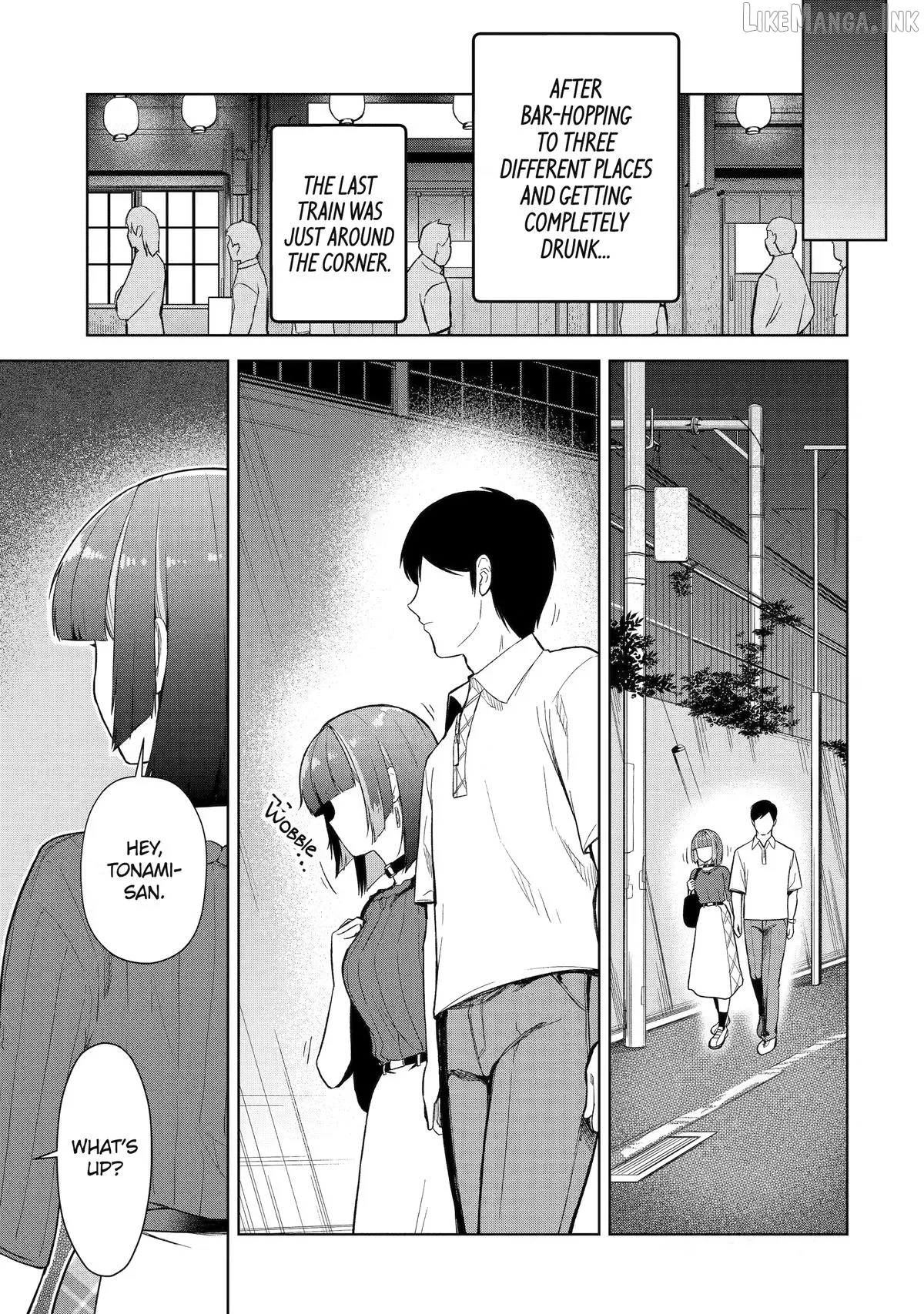 Tachi Nomi Izakaya De Kei Joshidaisei Ga Tonari Ni Kuru Hanashi Chapter 15 page 23