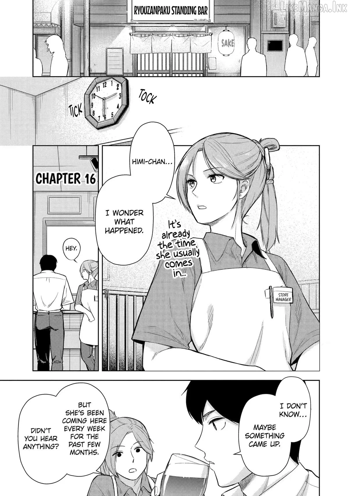 Tachi Nomi Izakaya De Kei Joshidaisei Ga Tonari Ni Kuru Hanashi Chapter 16 page 1