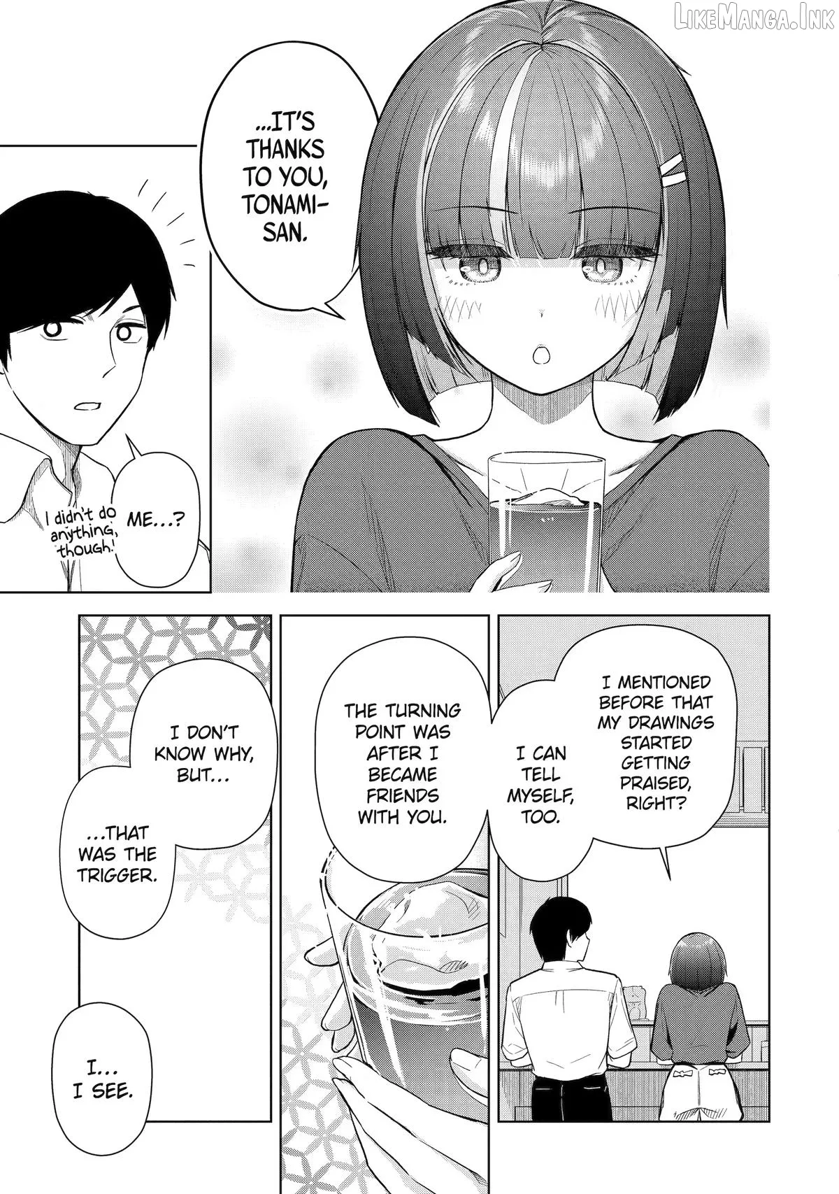 Tachi Nomi Izakaya De Kei Joshidaisei Ga Tonari Ni Kuru Hanashi Chapter 16 page 9