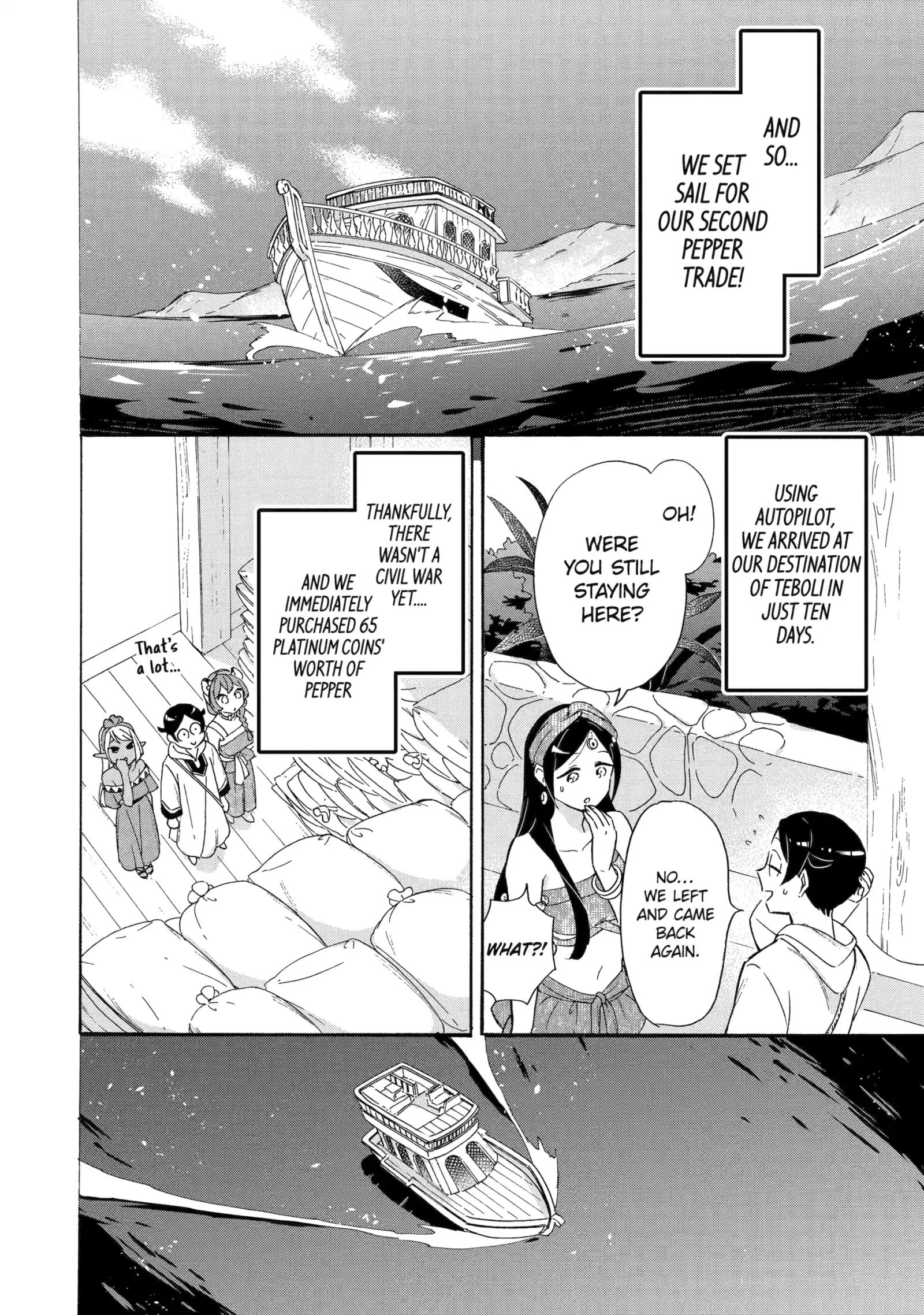 The Quest for the Luxury Liner: Seize the Rich Life with a Ship-Summoning Skill in Another World Chapter 19 page 4