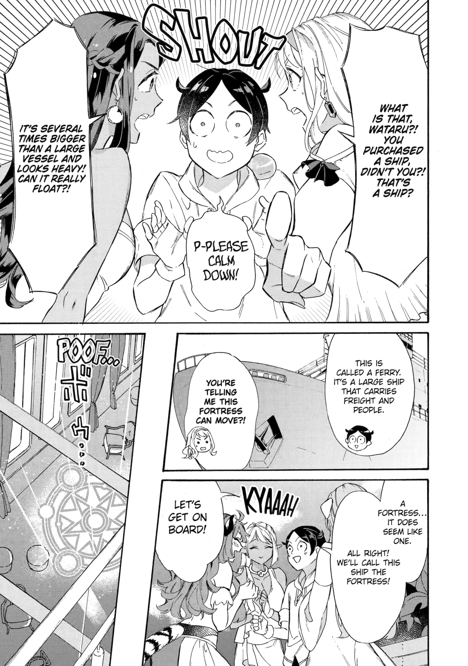 The Quest for the Luxury Liner: Seize the Rich Life with a Ship-Summoning Skill in Another World Chapter 27 page 3