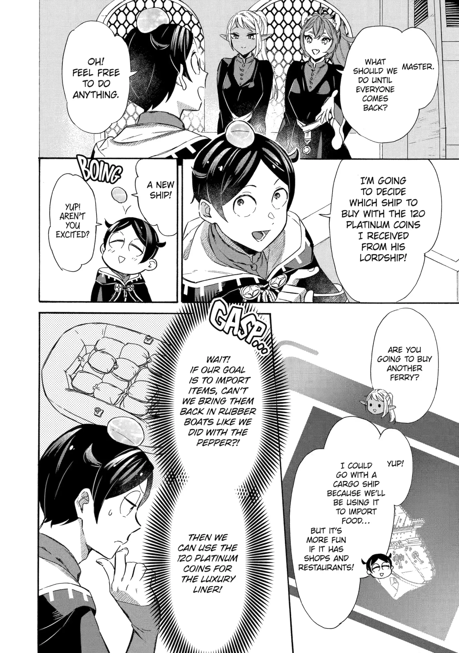 The Quest for the Luxury Liner: Seize the Rich Life with a Ship-Summoning Skill in Another World Chapter 35 page 6