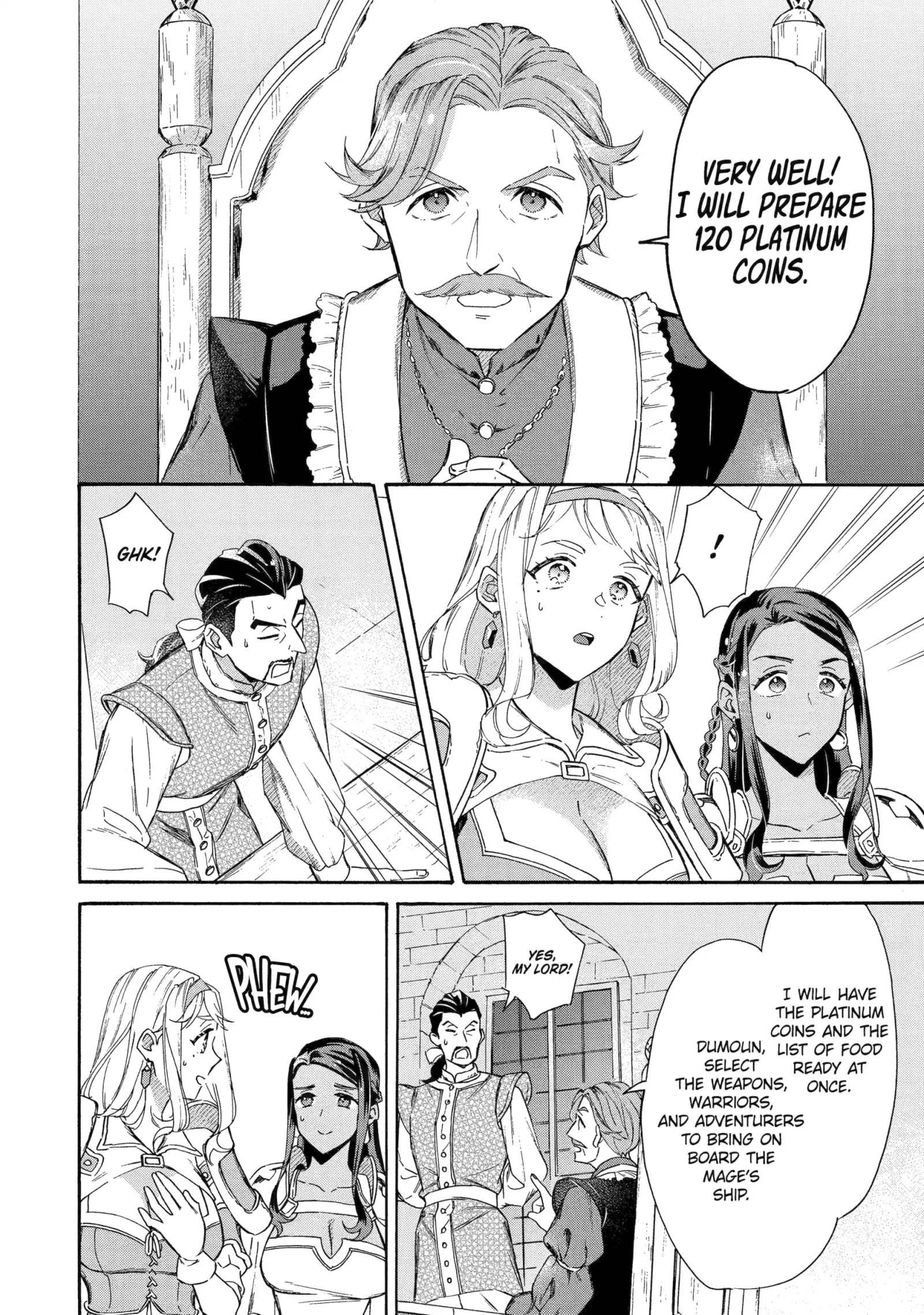 The Quest for the Luxury Liner: Seize the Rich Life with a Ship-Summoning Skill in Another World Chapter 34 page 13