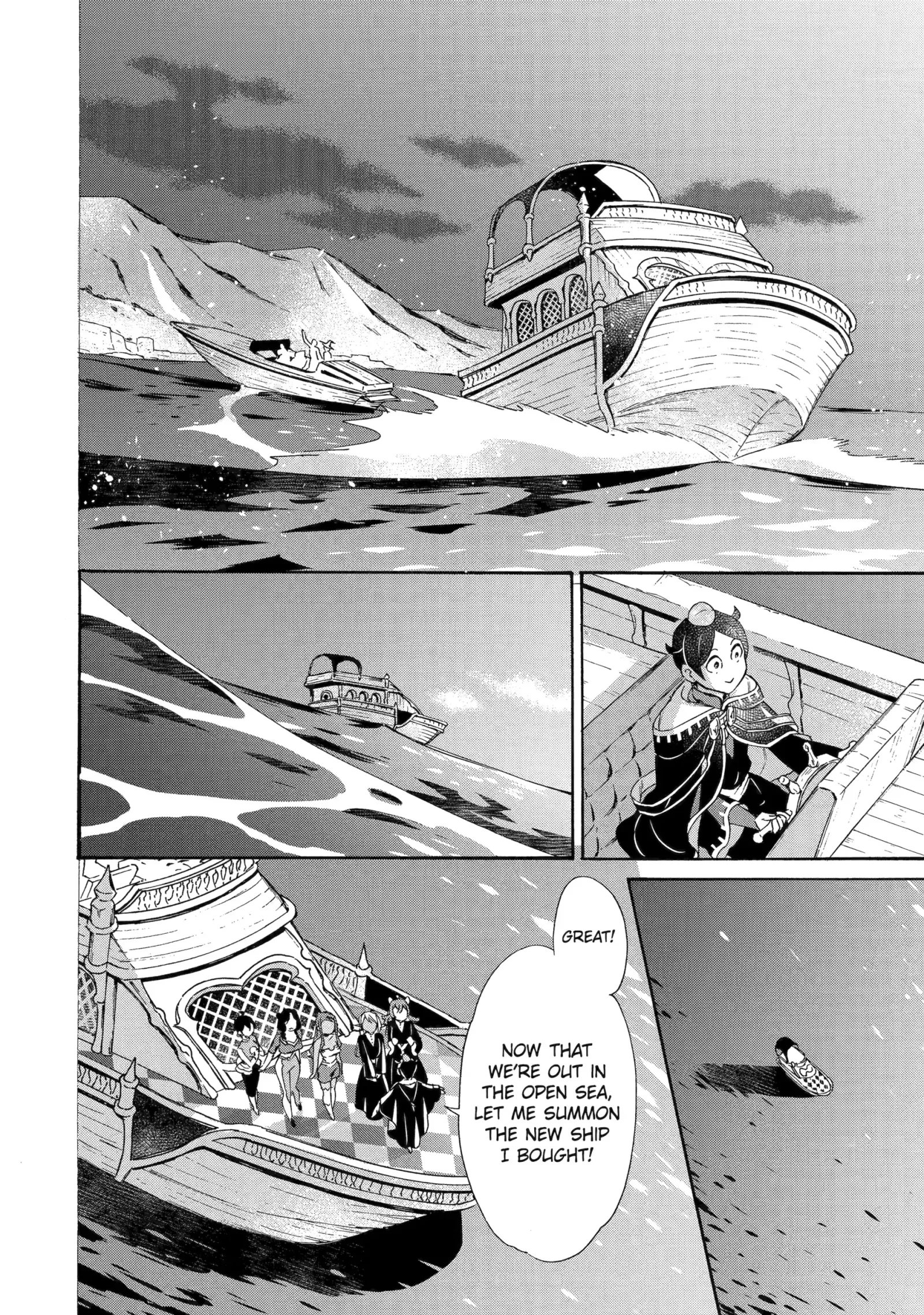 The Quest for the Luxury Liner: Seize the Rich Life with a Ship-Summoning Skill in Another World Chapter 35 page 12