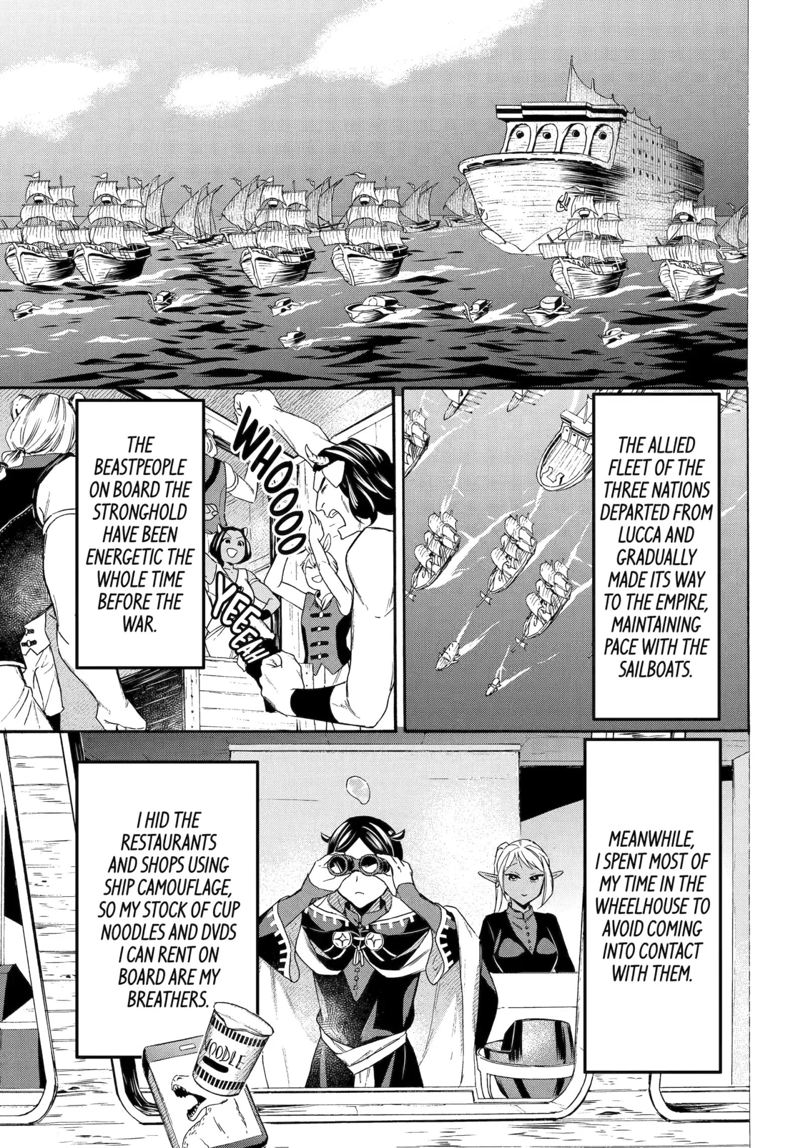 The Quest for the Luxury Liner: Seize the Rich Life with a Ship-Summoning Skill in Another World Chapter 45 page 1