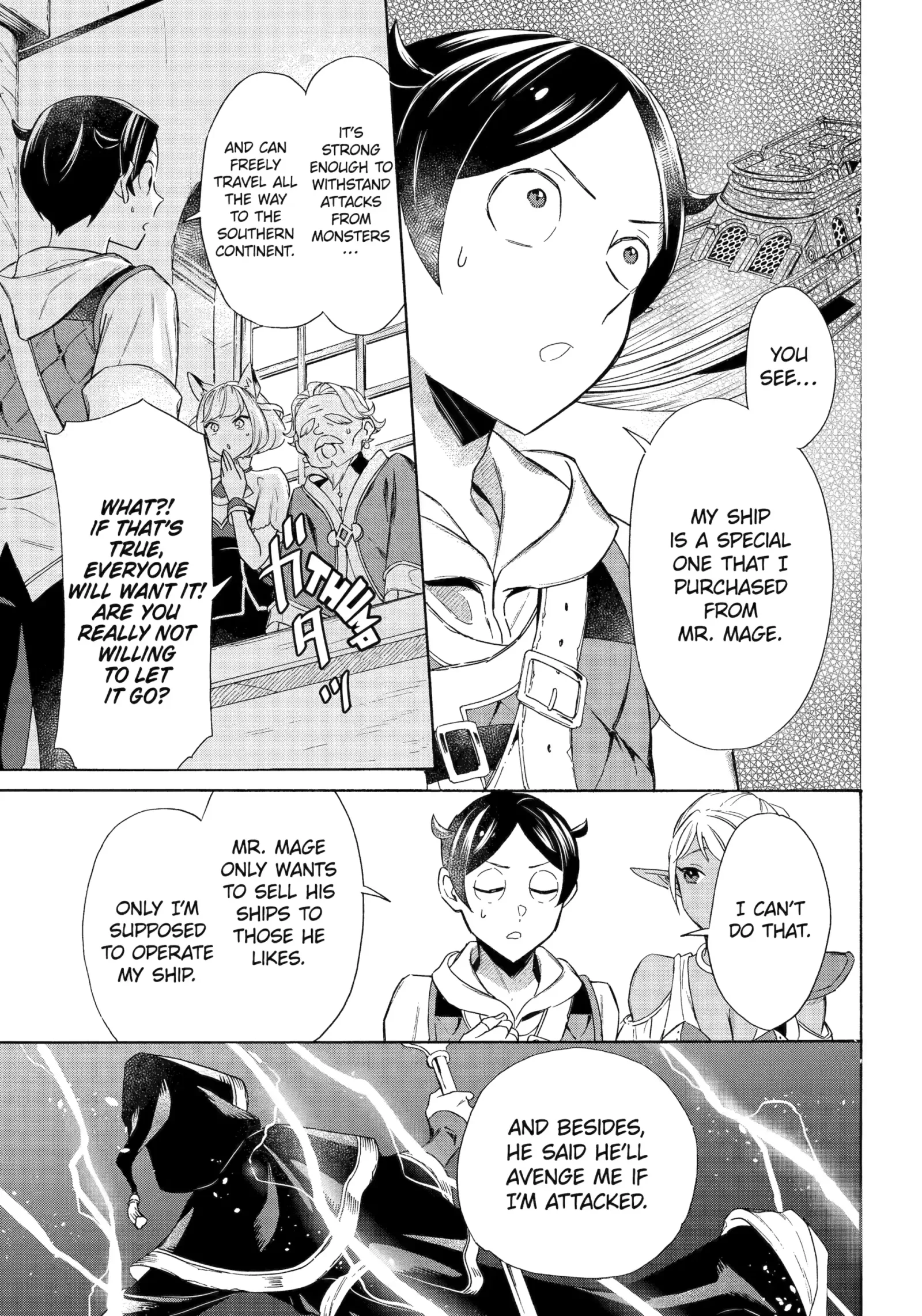 The Quest for the Luxury Liner: Seize the Rich Life with a Ship-Summoning Skill in Another World Chapter 48 page 13