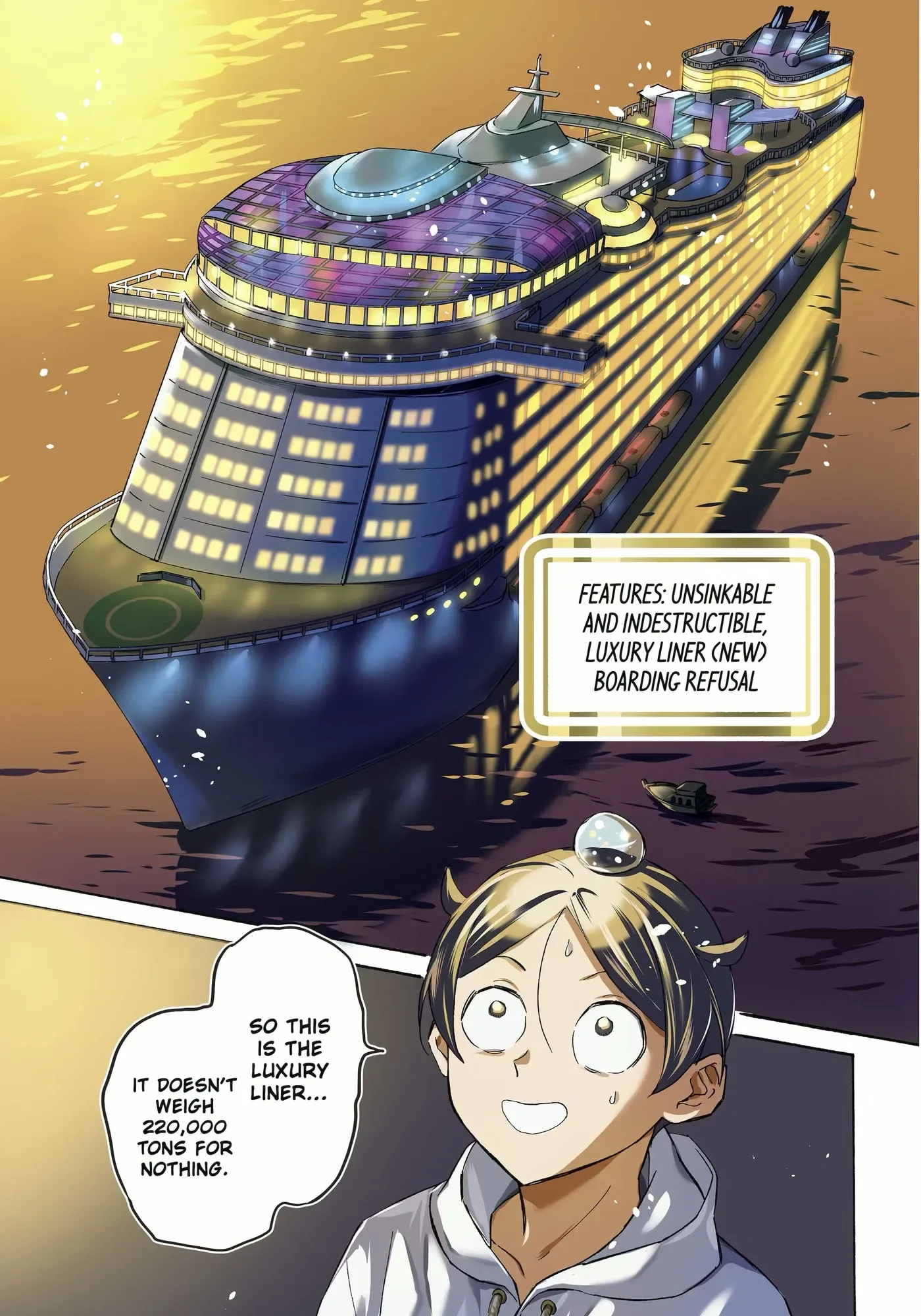 The Quest for the Luxury Liner: Seize the Rich Life with a Ship-Summoning Skill in Another World Chapter 62 page 1
