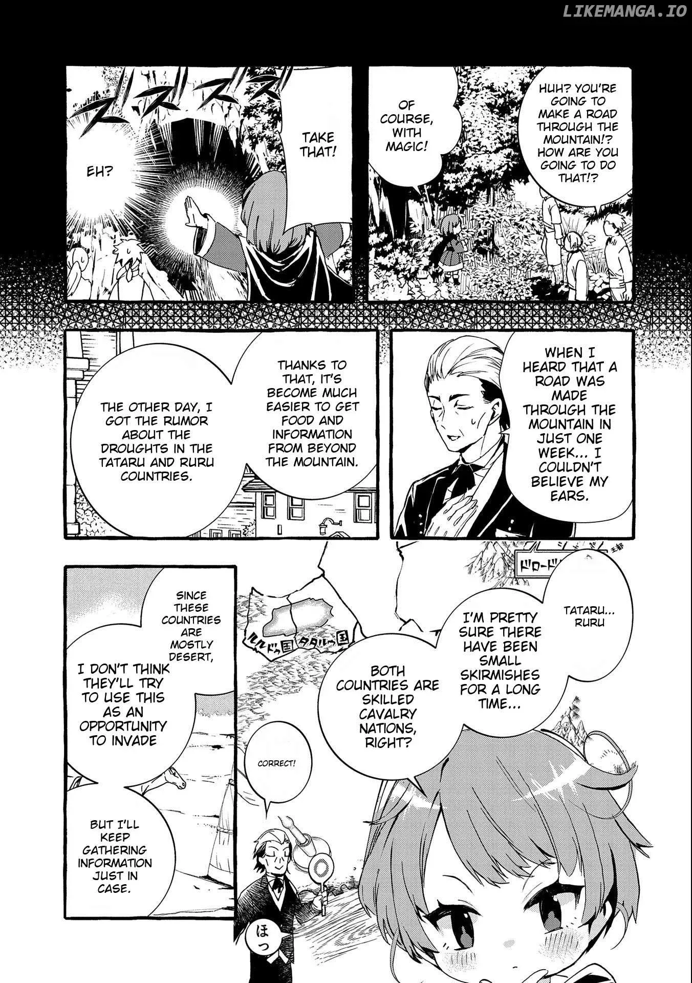 Zeitaku Zanmai Shitai no desu! ~Tensei Shita no ni Binbou nante Yurusenai no de, Mahou de Ryouchi Kaikaku~ Chapter 5 page 5