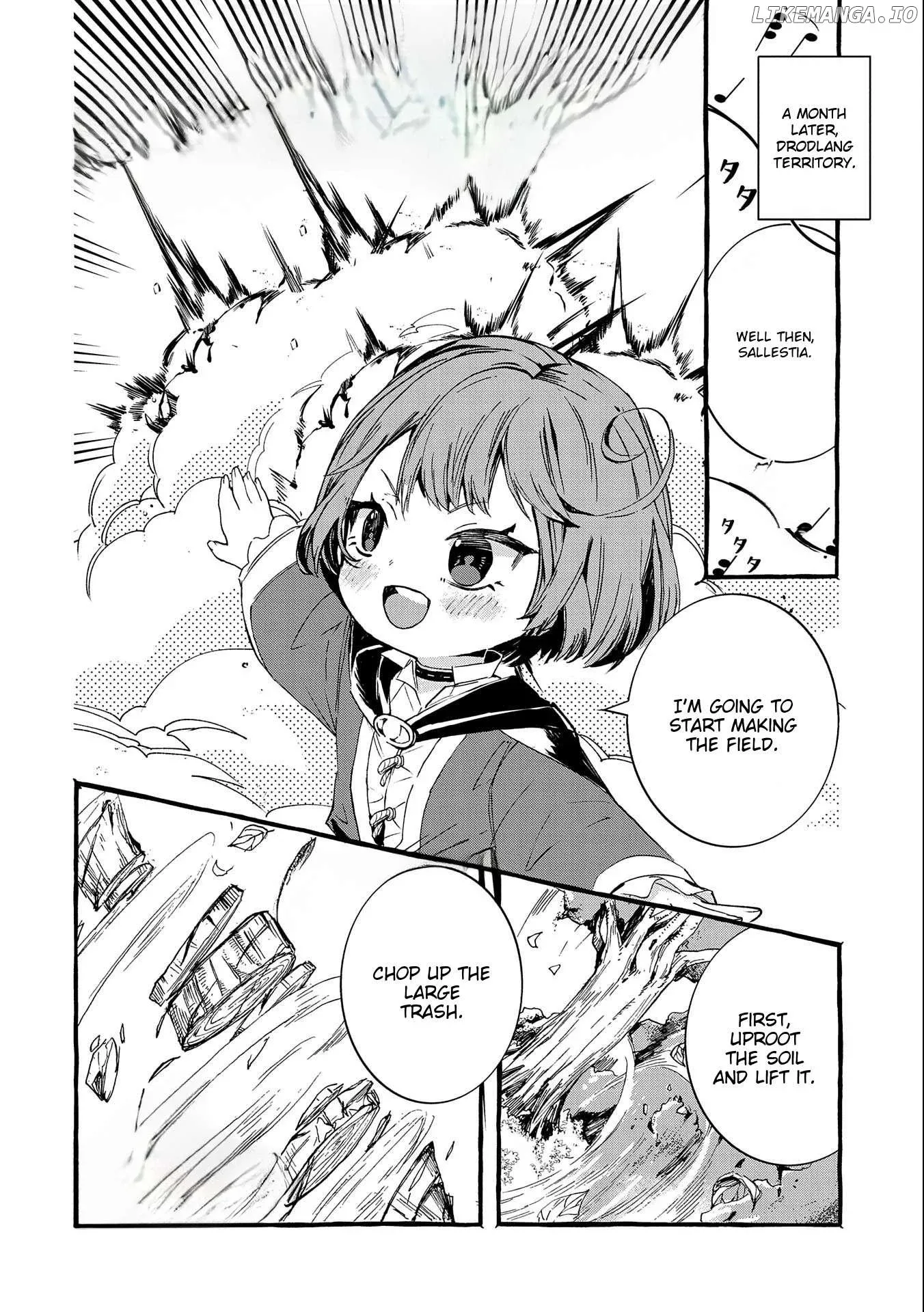 Zeitaku Zanmai Shitai no desu! ~Tensei Shita no ni Binbou nante Yurusenai no de, Mahou de Ryouchi Kaikaku~ Chapter 3 page 2
