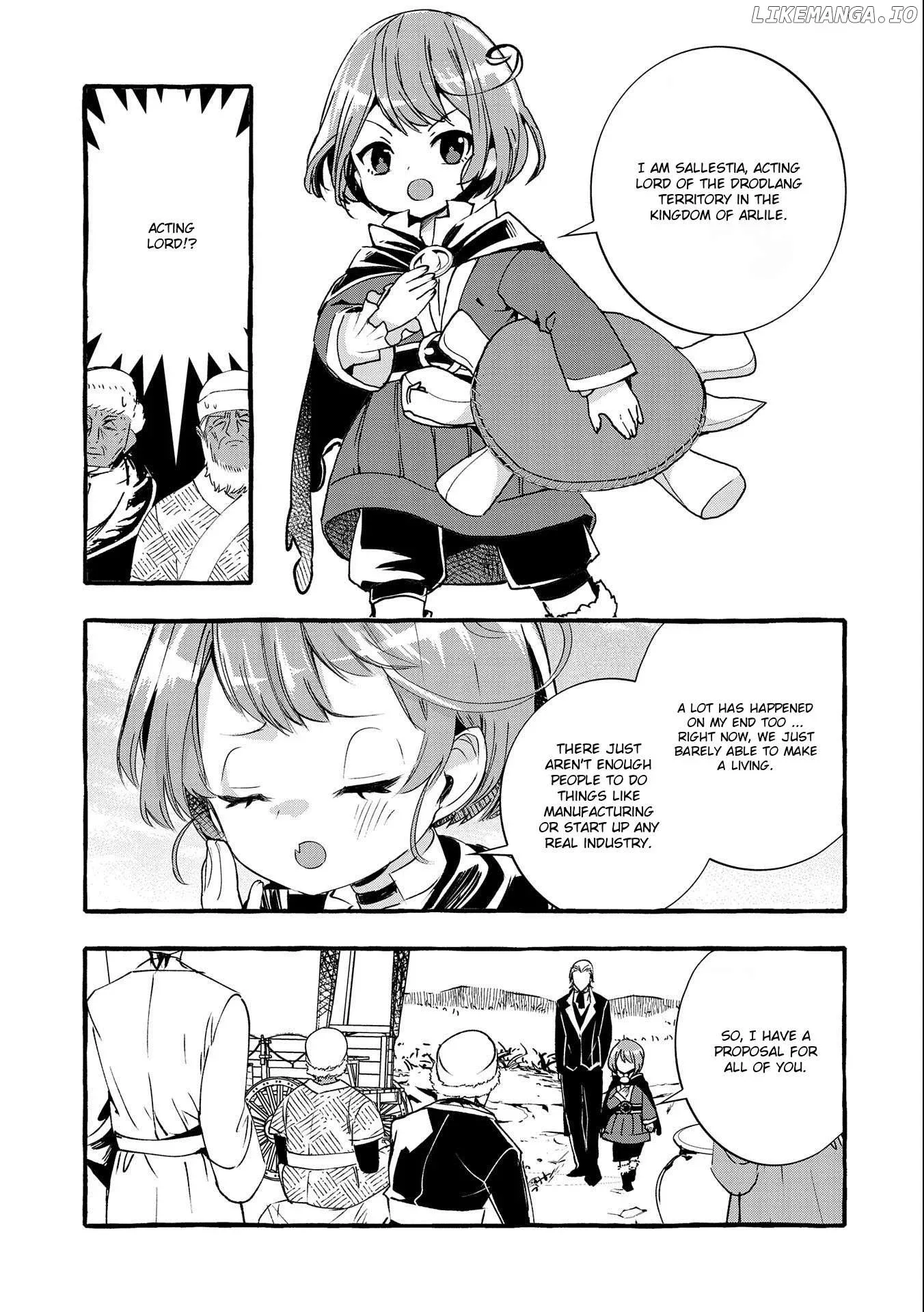 Zeitaku Zanmai Shitai no desu! ~Tensei Shita no ni Binbou nante Yurusenai no de, Mahou de Ryouchi Kaikaku~ Chapter 7 page 7