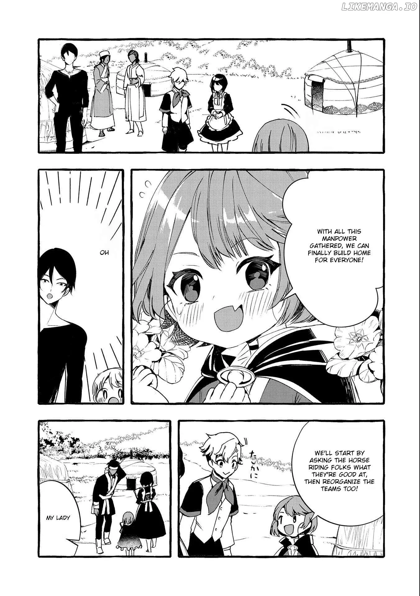 Zeitaku Zanmai Shitai no desu! ~Tensei Shita no ni Binbou nante Yurusenai no de, Mahou de Ryouchi Kaikaku~ Chapter 7 page 31