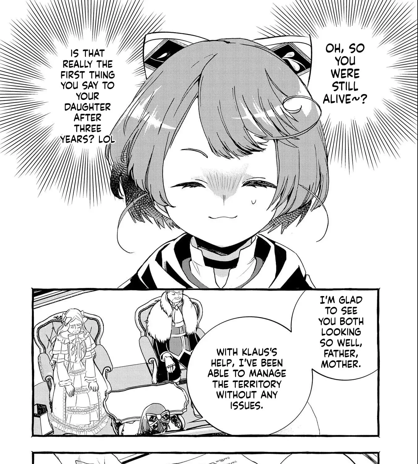 Zeitaku Zanmai Shitai no desu! ~Tensei Shita no ni Binbou nante Yurusenai no de, Mahou de Ryouchi Kaikaku~ Chapter 11 page 4