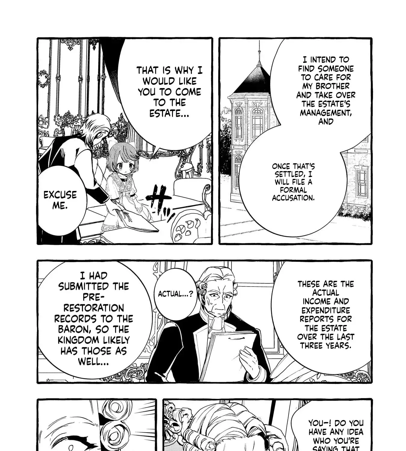 Zeitaku Zanmai Shitai no desu! ~Tensei Shita no ni Binbou nante Yurusenai no de, Mahou de Ryouchi Kaikaku~ Chapter 13 page 50