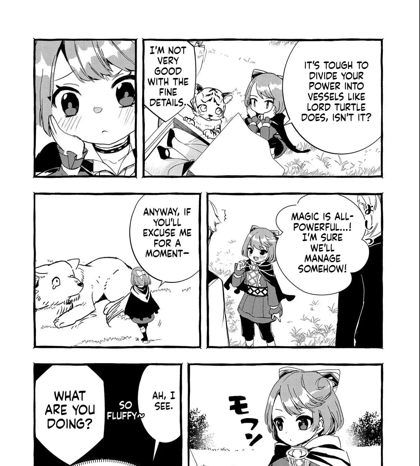 Zeitaku Zanmai Shitai no desu! ~Tensei Shita no ni Binbou nante Yurusenai no de, Mahou de Ryouchi Kaikaku~ Chapter 16 page 44