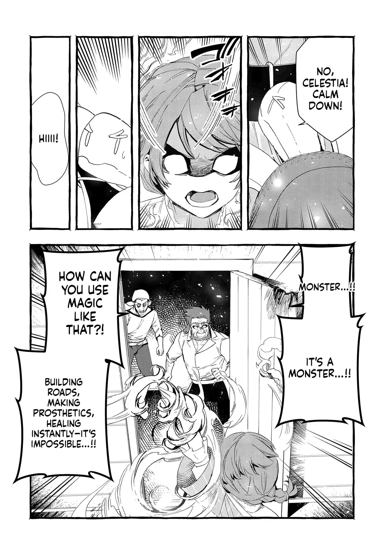 Zeitaku Zanmai Shitai no desu! ~Tensei Shita no ni Binbou nante Yurusenai no de, Mahou de Ryouchi Kaikaku~ Chapter 22 page 19