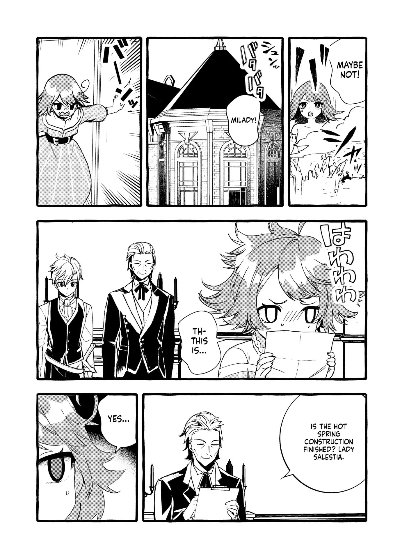 Zeitaku Zanmai Shitai no desu! ~Tensei Shita no ni Binbou nante Yurusenai no de, Mahou de Ryouchi Kaikaku~ Chapter 26 page 25