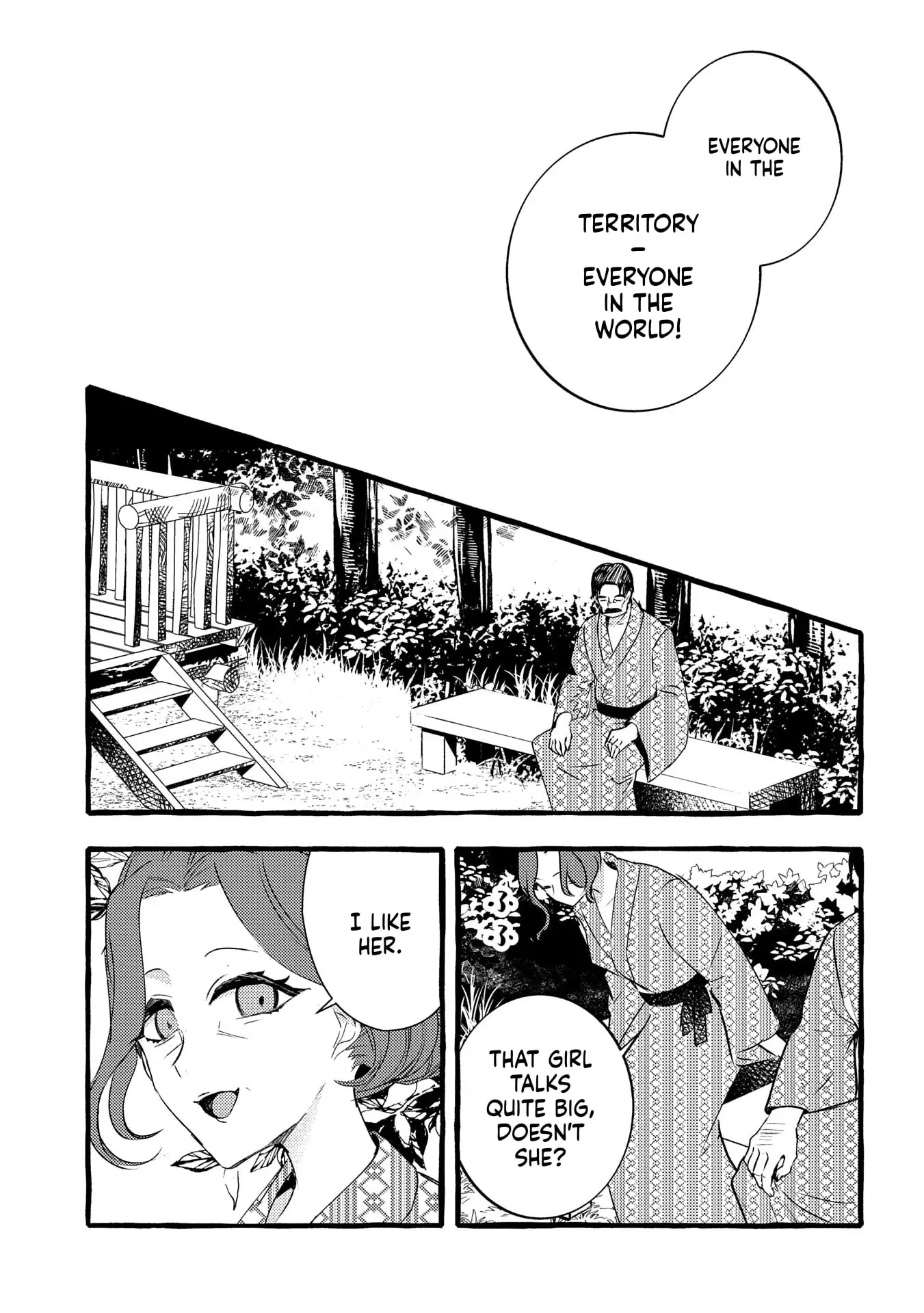Zeitaku Zanmai Shitai no desu! ~Tensei Shita no ni Binbou nante Yurusenai no de, Mahou de Ryouchi Kaikaku~ Chapter 27 page 25