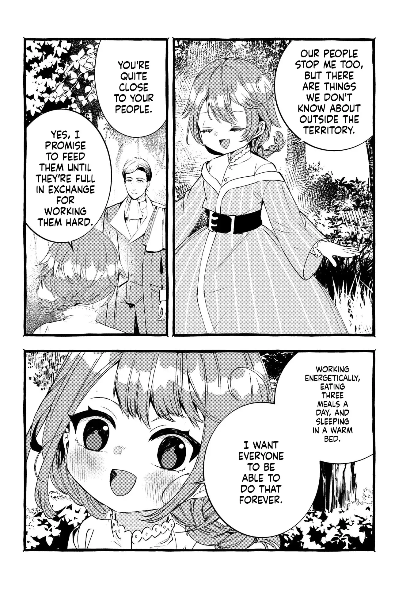 Zeitaku Zanmai Shitai no desu! ~Tensei Shita no ni Binbou nante Yurusenai no de, Mahou de Ryouchi Kaikaku~ Chapter 27 page 24