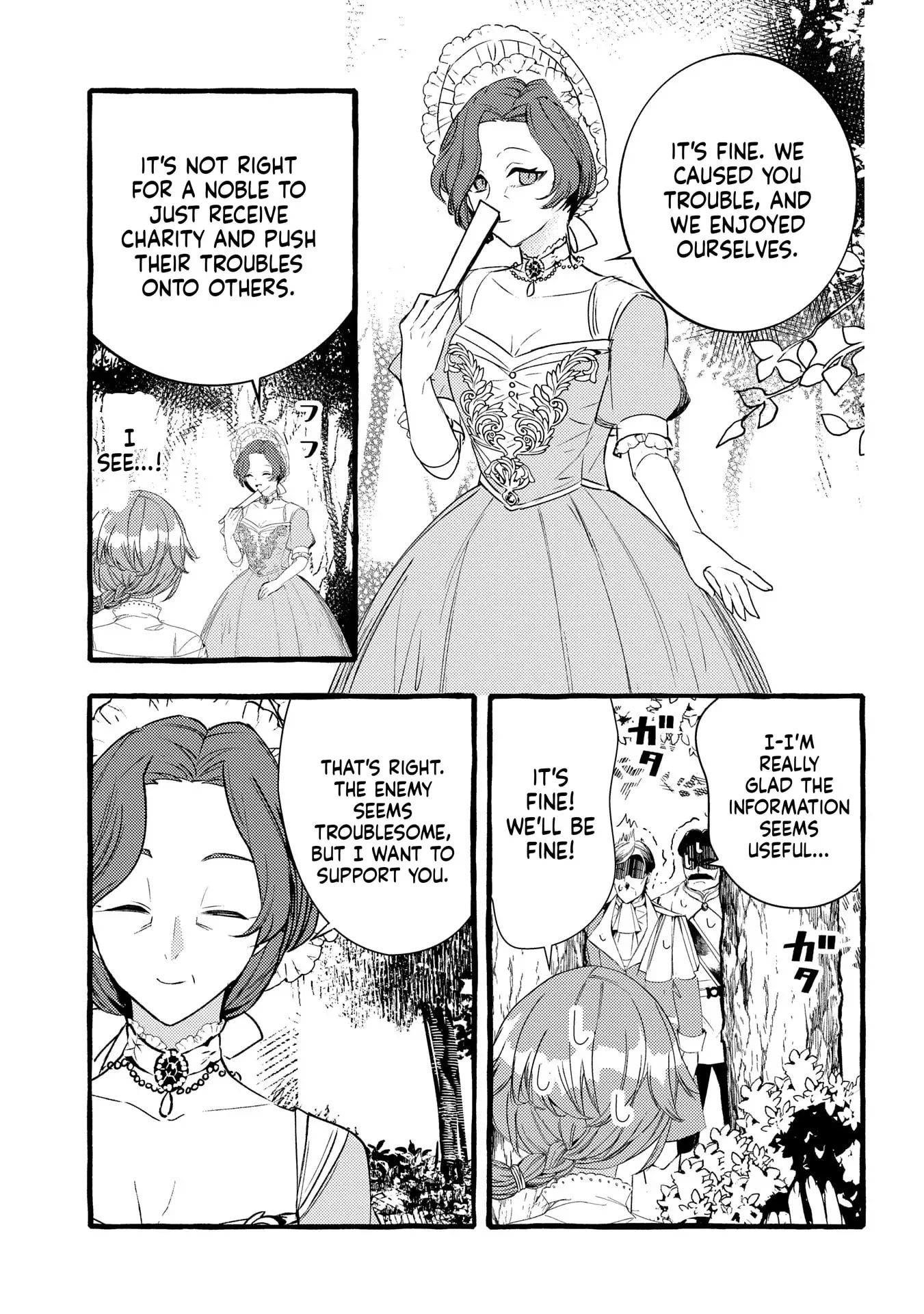 Zeitaku Zanmai Shitai no desu! ~Tensei Shita no ni Binbou nante Yurusenai no de, Mahou de Ryouchi Kaikaku~ Chapter 27 page 29