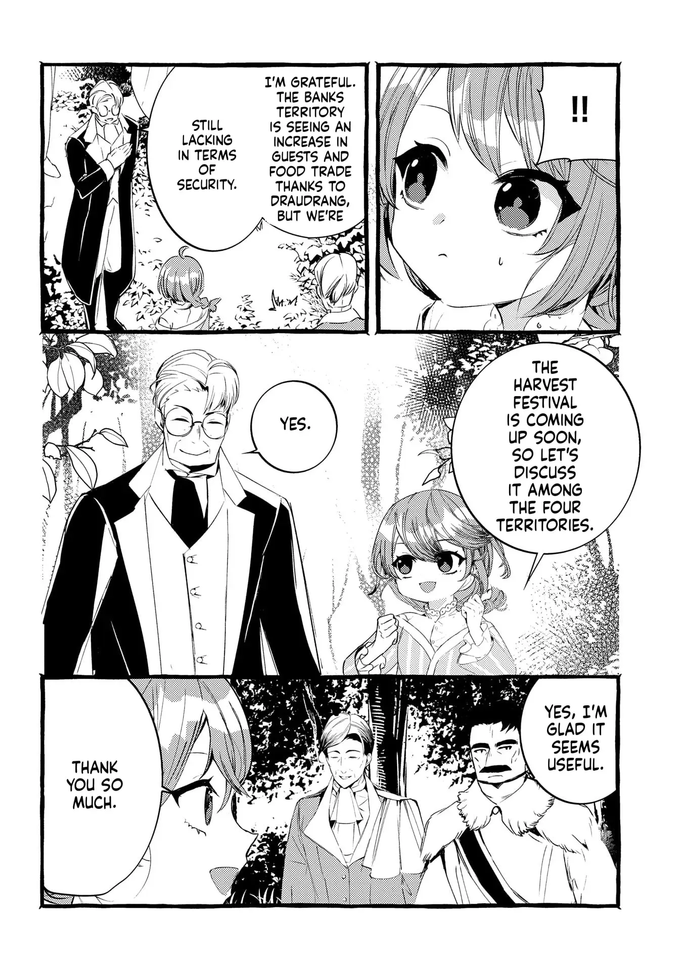 Zeitaku Zanmai Shitai no desu! ~Tensei Shita no ni Binbou nante Yurusenai no de, Mahou de Ryouchi Kaikaku~ Chapter 27 page 28