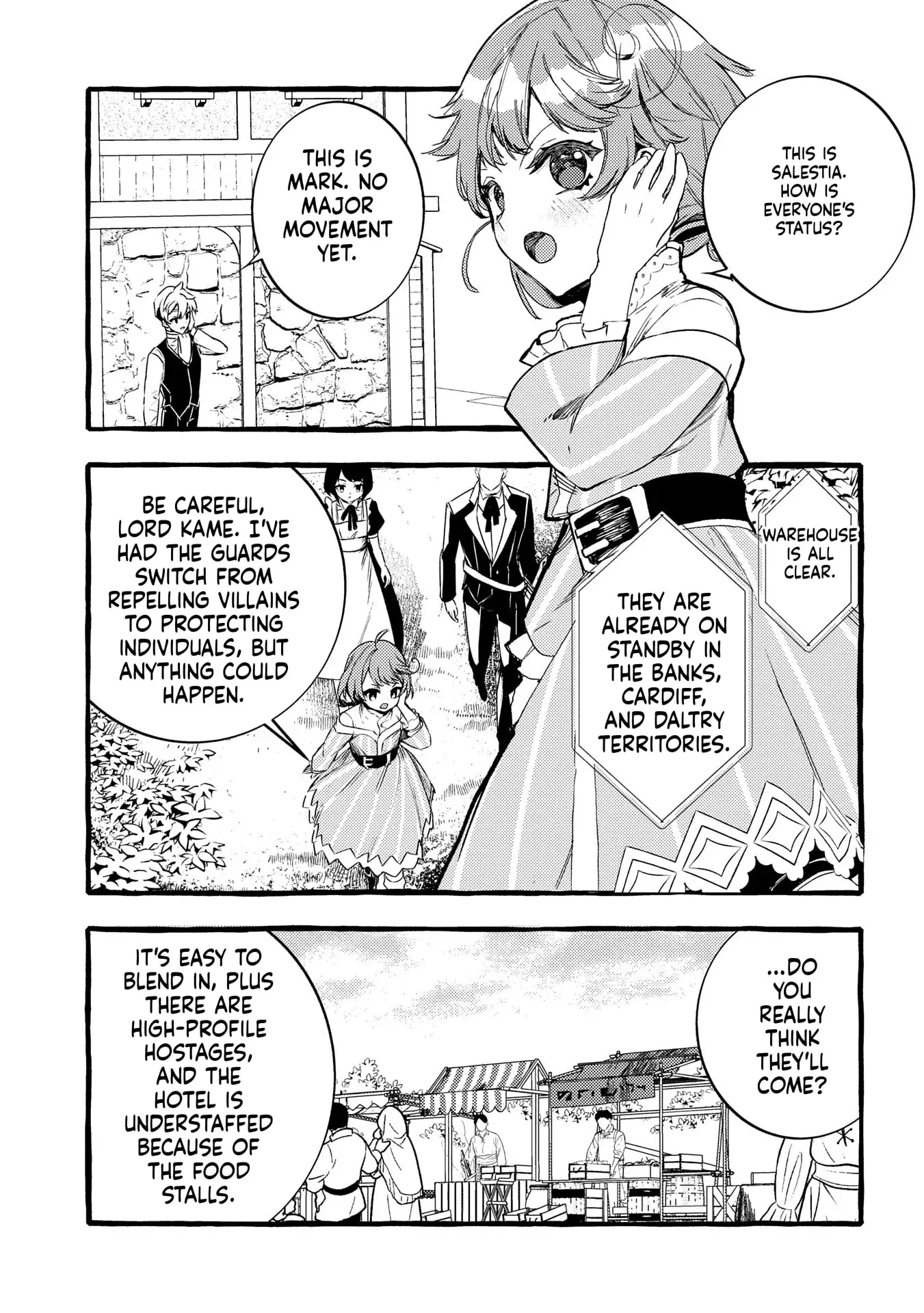 Zeitaku Zanmai Shitai no desu! ~Tensei Shita no ni Binbou nante Yurusenai no de, Mahou de Ryouchi Kaikaku~ Chapter 28 page 12