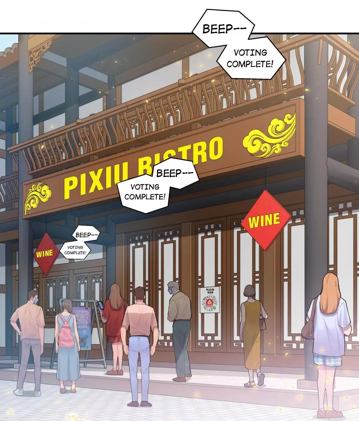 Paixiu restaurant, only in but not out Chapter 49 page 3
