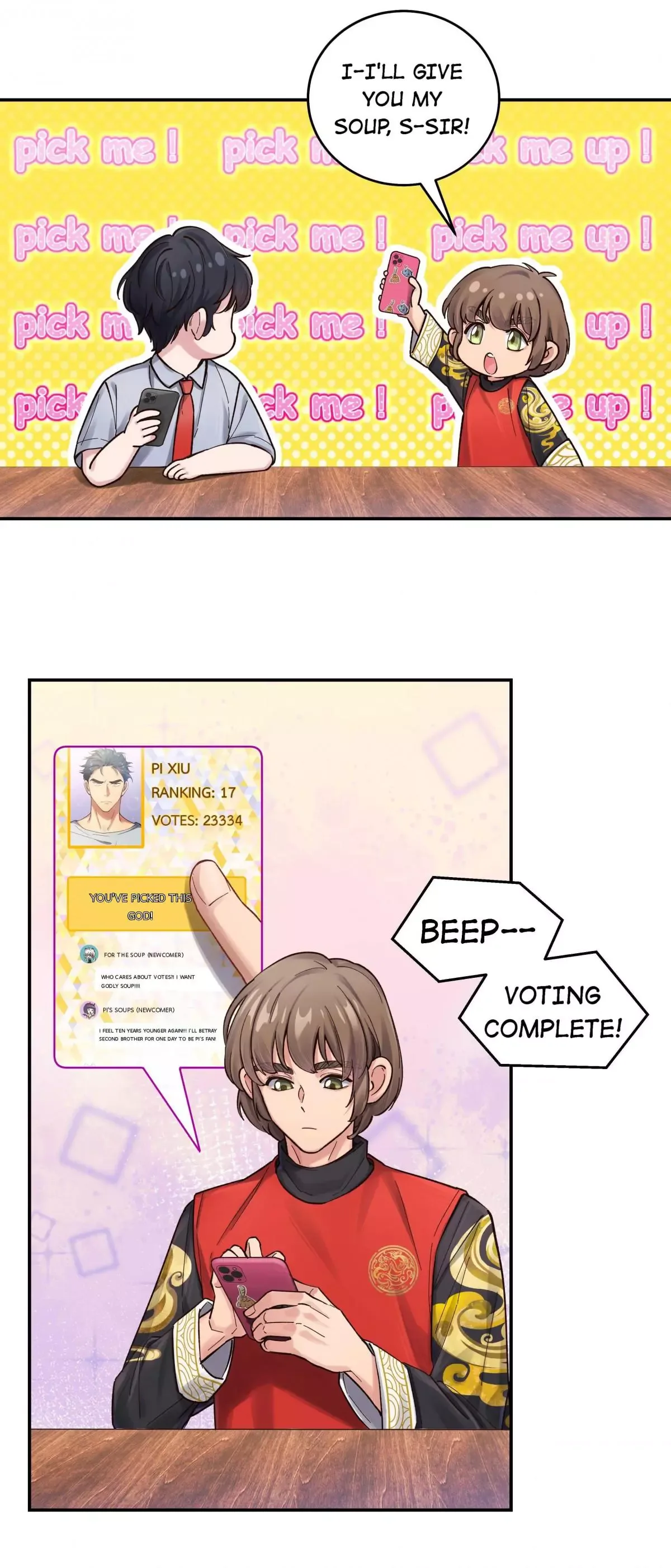 Paixiu restaurant, only in but not out Chapter 49 page 11