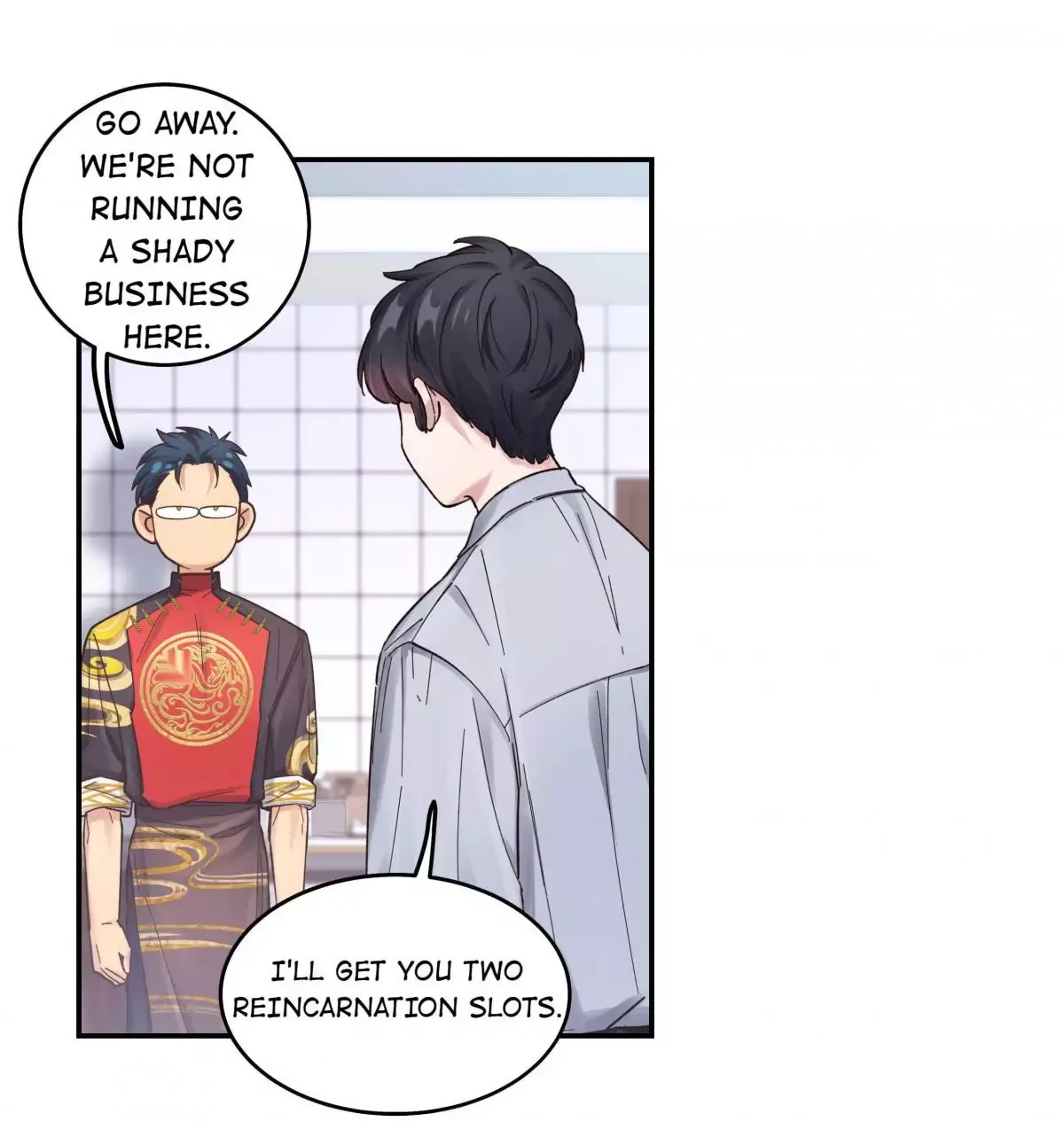 Paixiu restaurant, only in but not out Chapter 49 page 34