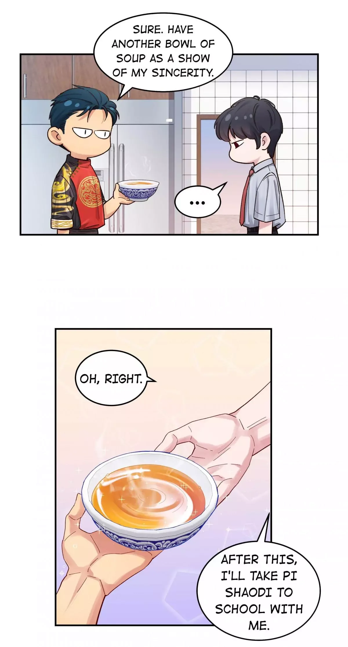 Paixiu restaurant, only in but not out Chapter 49 page 38