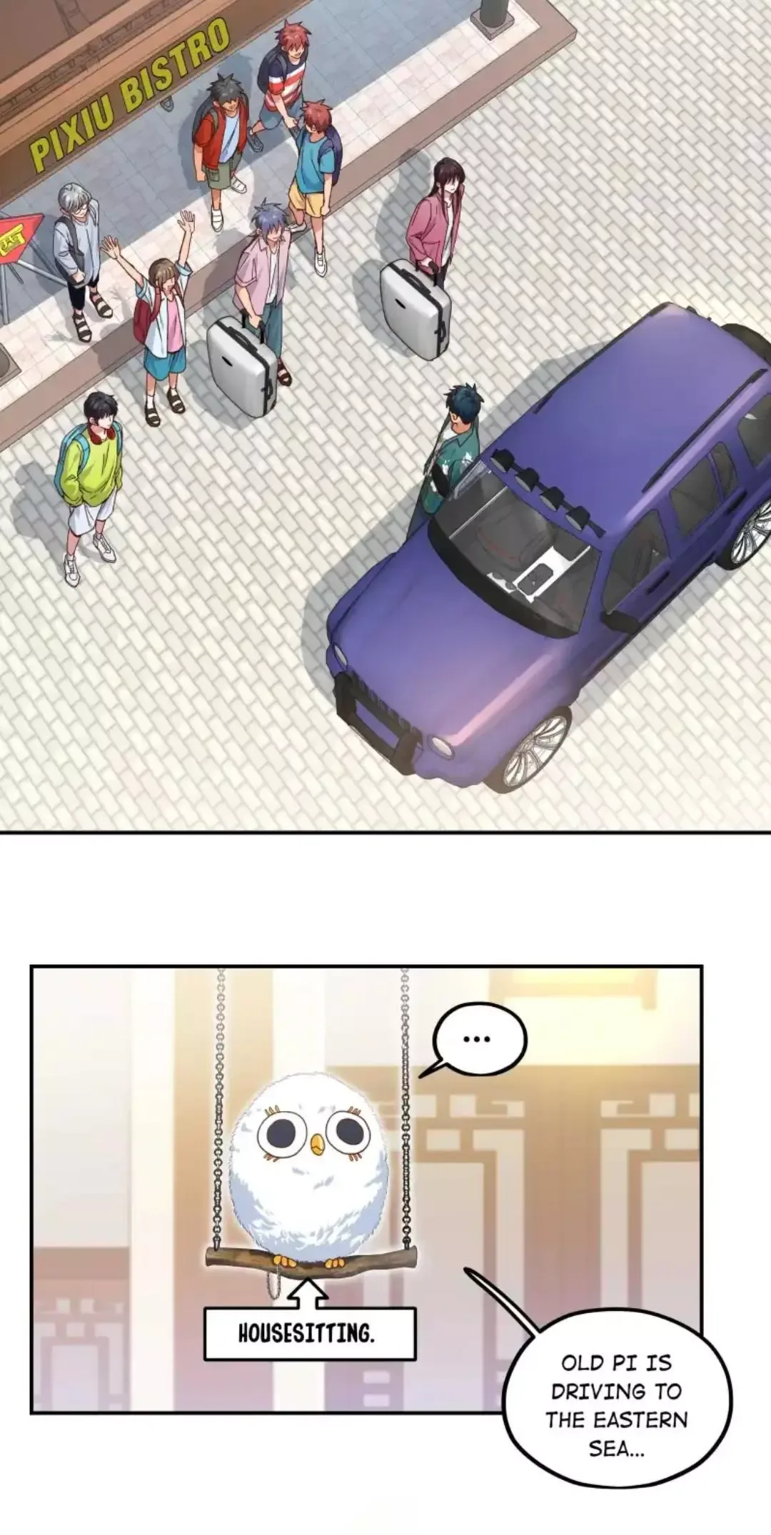 Paixiu restaurant, only in but not out Chapter 94 page 36