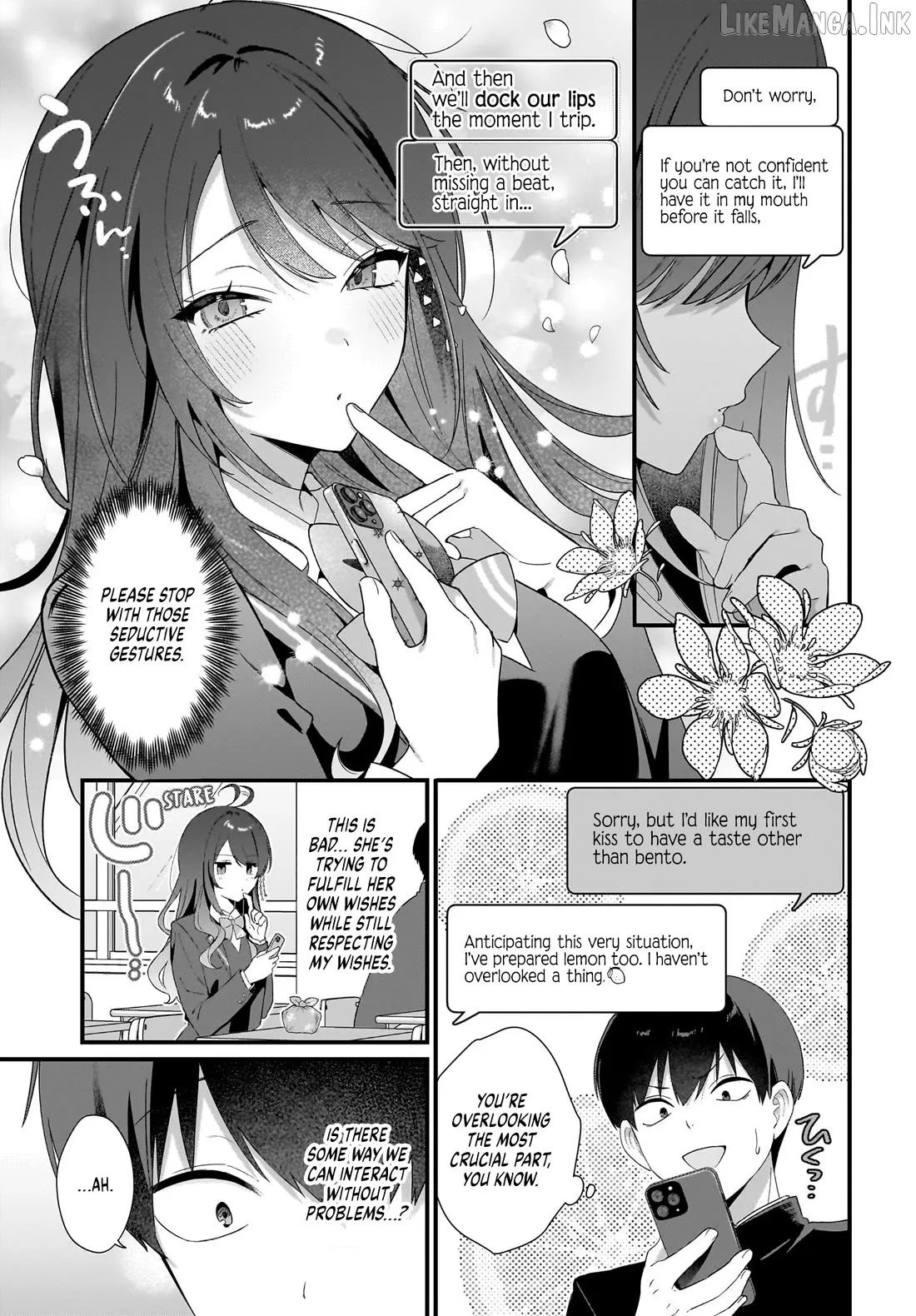 The Protagonist's Childhood Friend Is Coming on Strong to Me, a Mob Chapter 4 page 6
