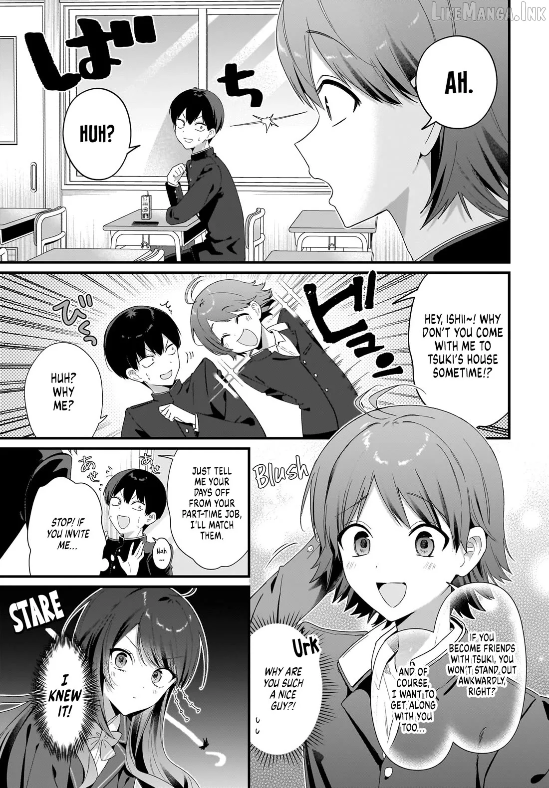 The Protagonist's Childhood Friend Is Coming on Strong to Me, a Mob Chapter 4 page 10