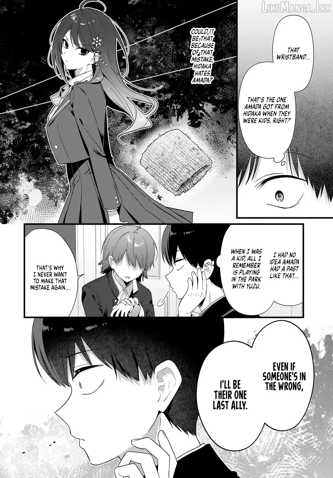 The Protagonist's Childhood Friend Is Coming on Strong to Me, a Mob Chapter 4 page 17