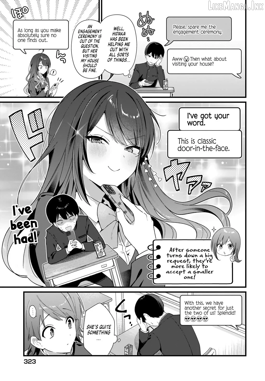 The Protagonist's Childhood Friend Is Coming on Strong to Me, a Mob Chapter 4 page 14