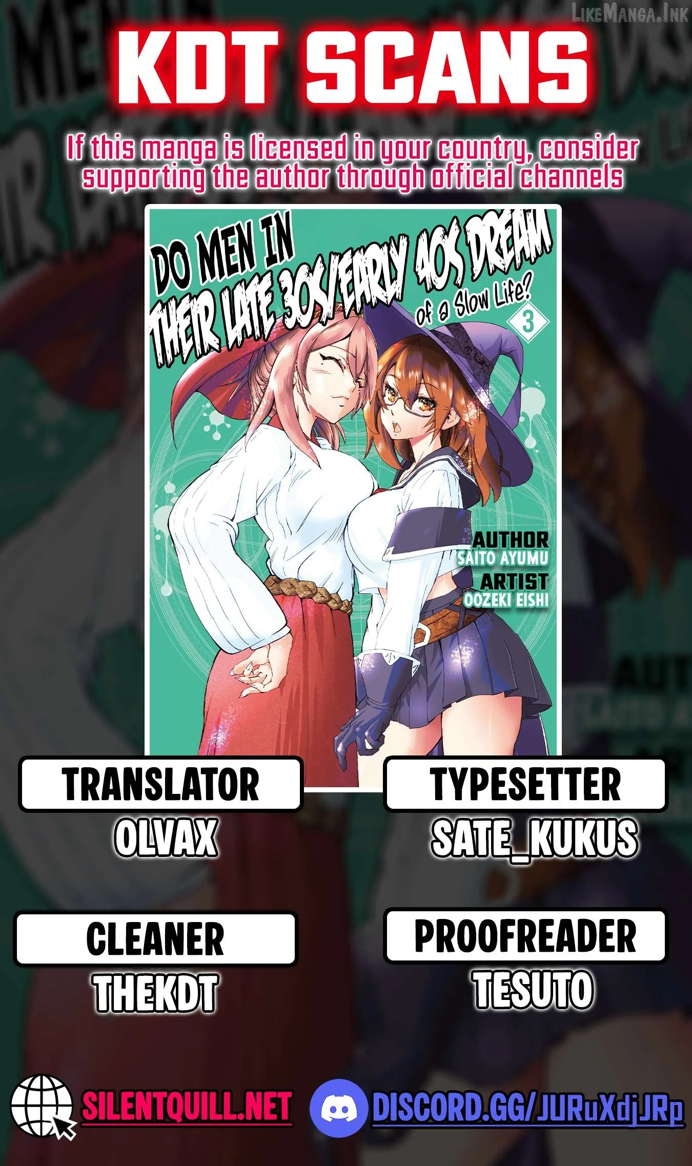 Around 40 Ossan wa Slow Life no Yume wo Miru Ka Chapter 33 page 1