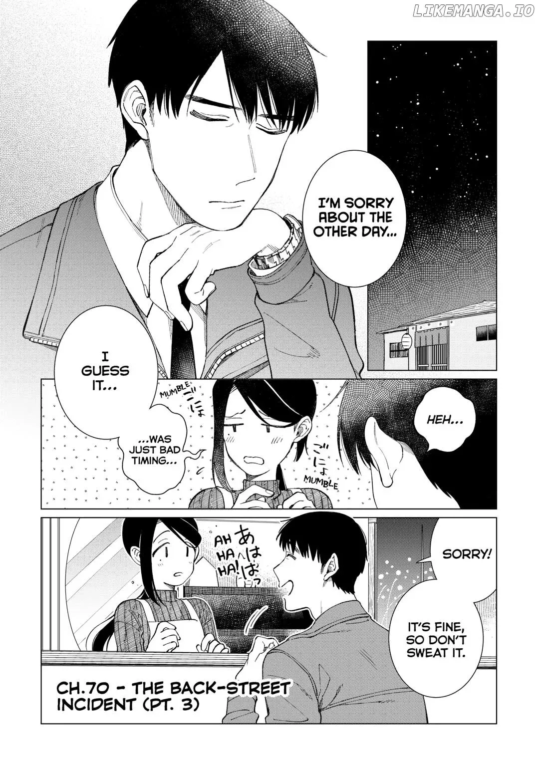 Izakaya Bottakuri Chapter 70 page 1
