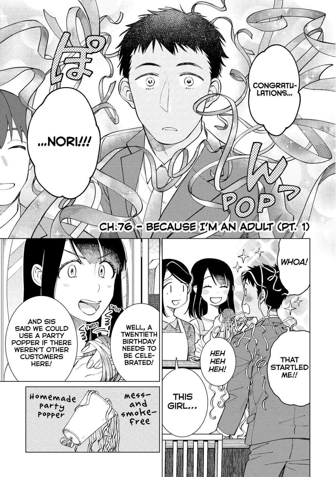 Izakaya Bottakuri Chapter 76 page 1