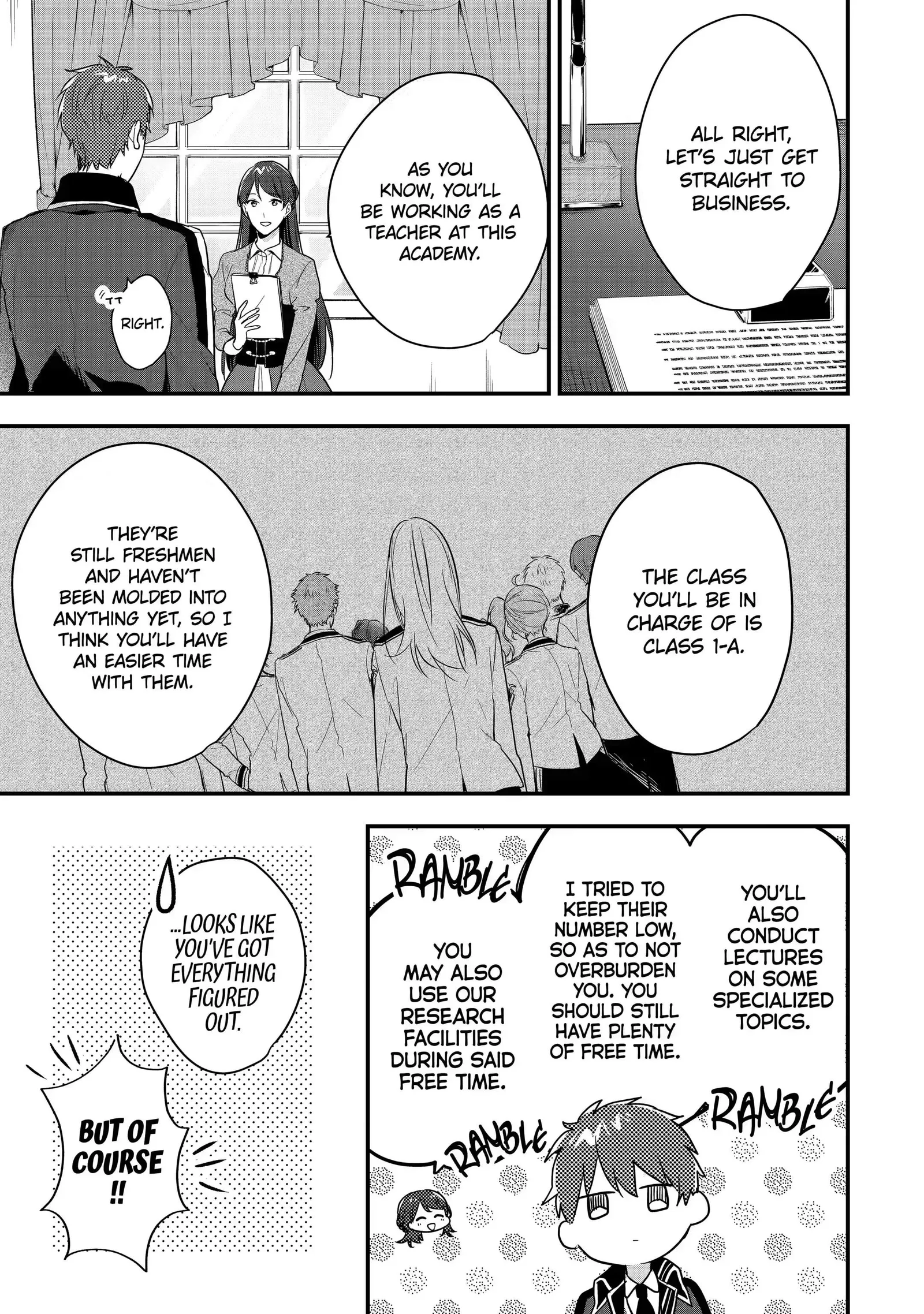 Demoted to a Teacher, the Strongest Sage Raises an Unbeatable Class Chapter 1.2 page 10