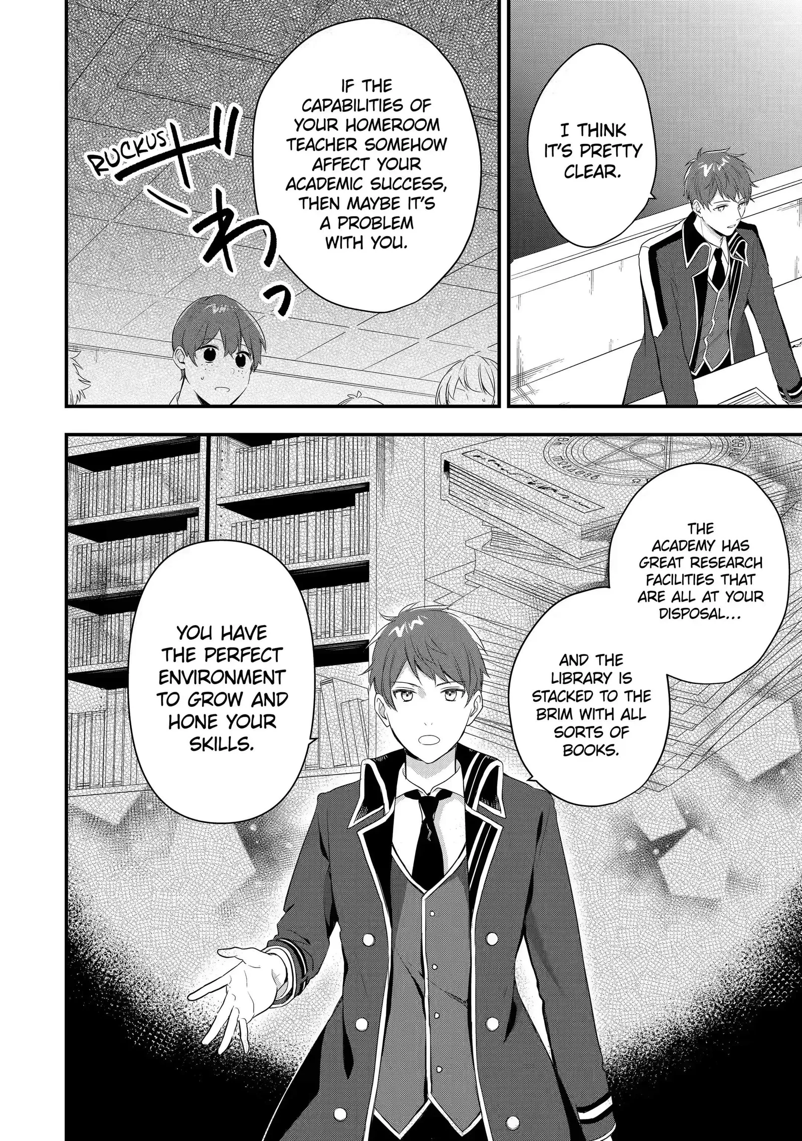 Demoted to a Teacher, the Strongest Sage Raises an Unbeatable Class Chapter 2.1 page 8