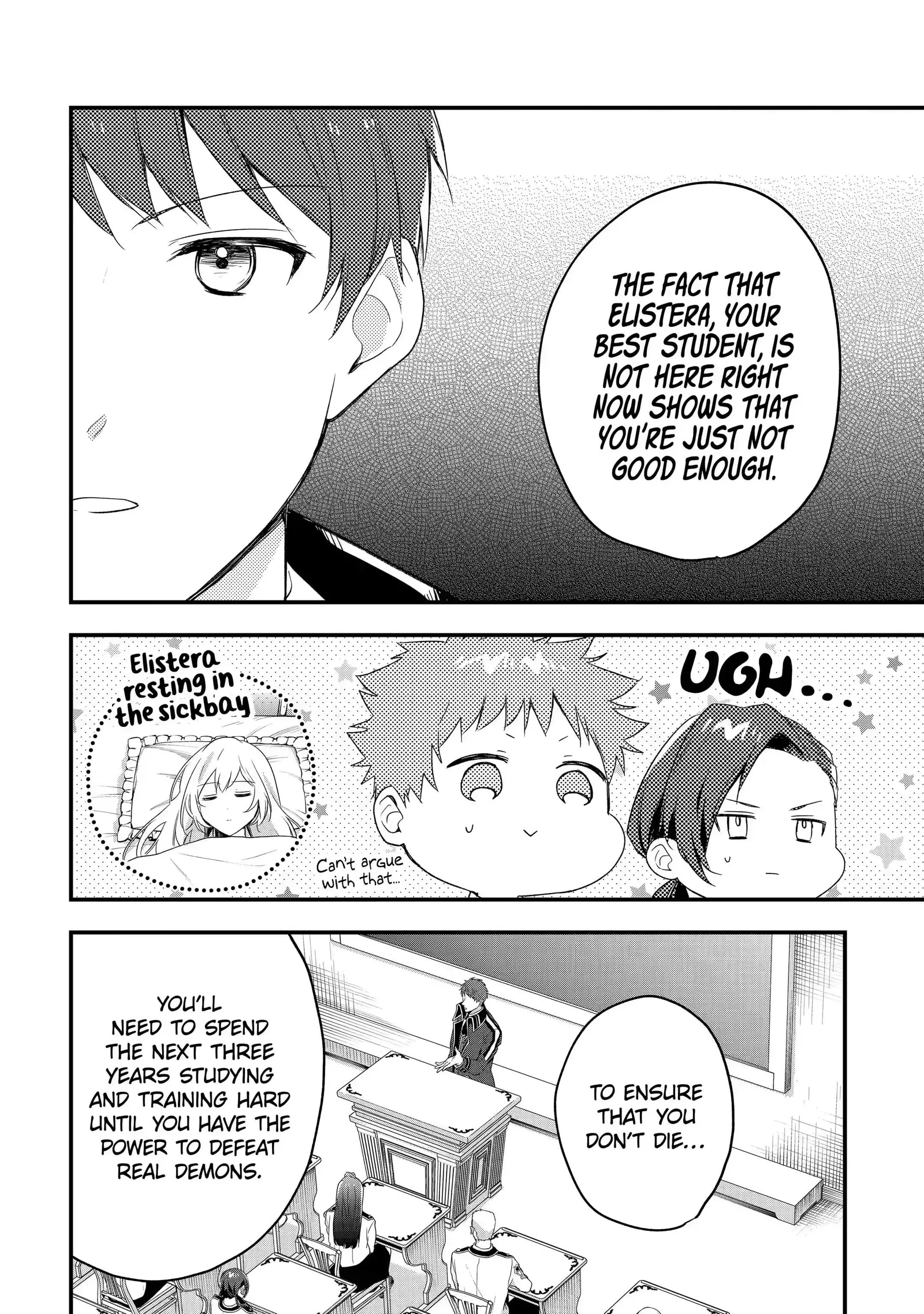 Demoted to a Teacher, the Strongest Sage Raises an Unbeatable Class Chapter 4.1 page 3