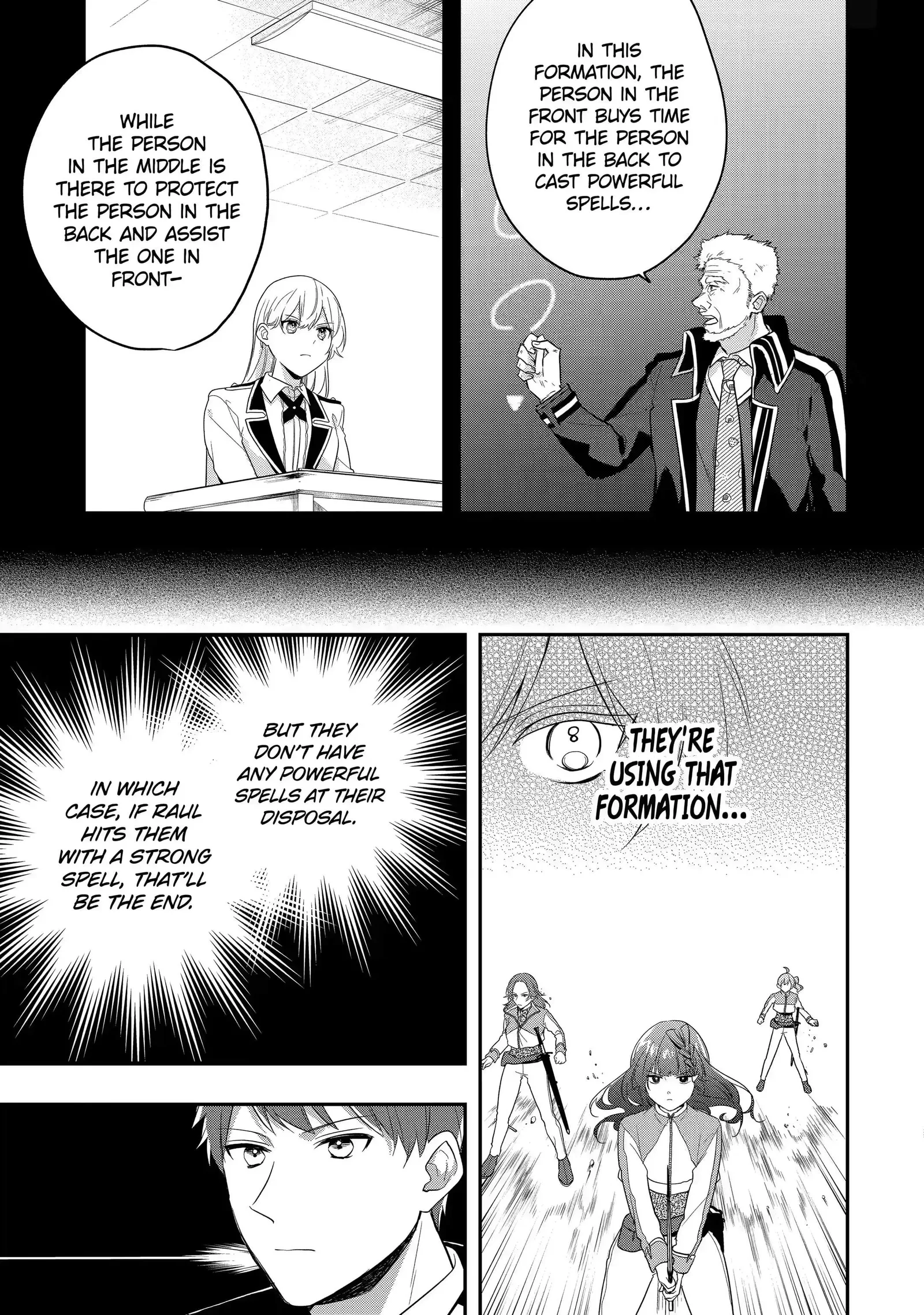 Demoted to a Teacher, the Strongest Sage Raises an Unbeatable Class Chapter 7.2 page 8