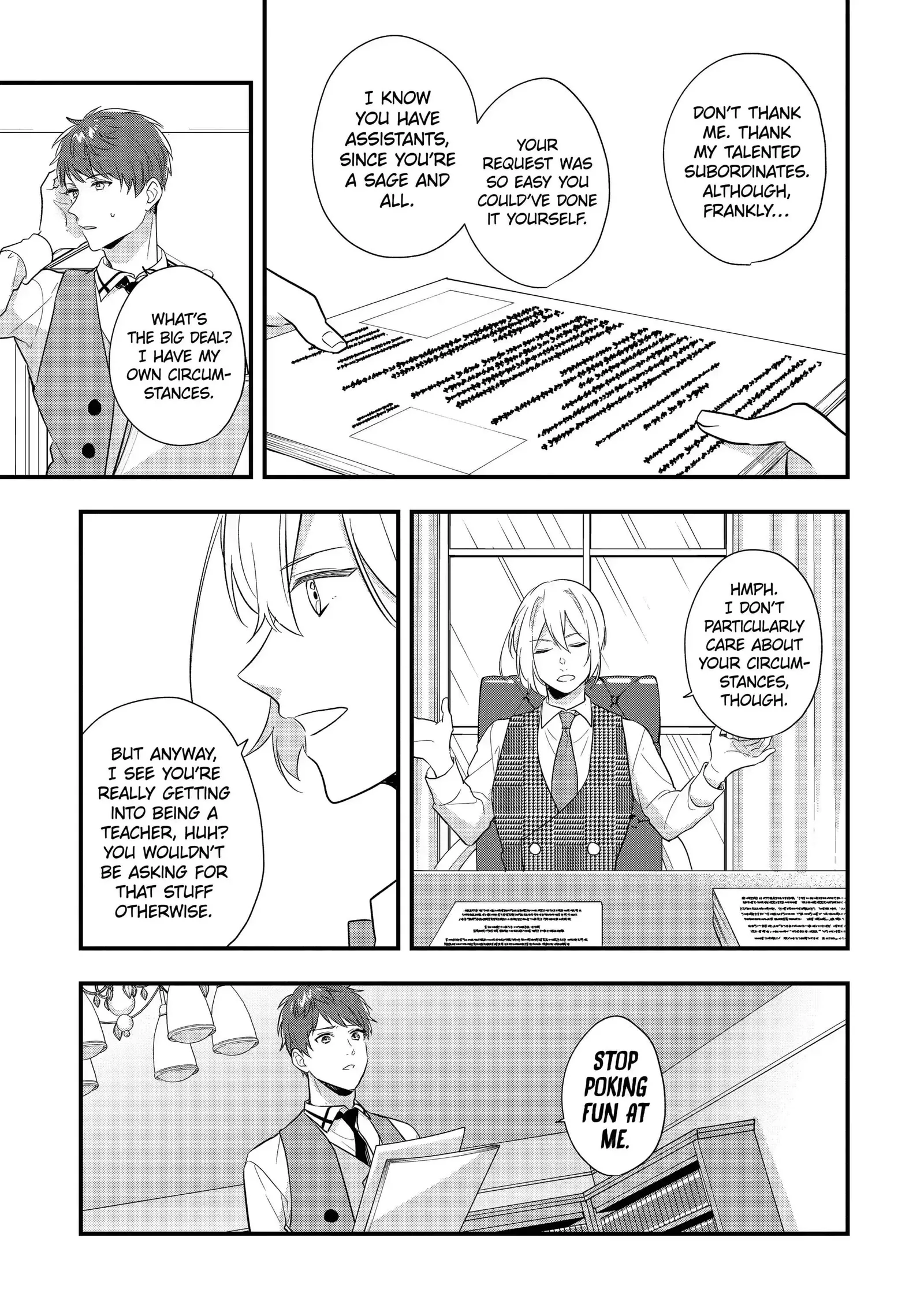 Demoted to a Teacher, the Strongest Sage Raises an Unbeatable Class Chapter 11.1 page 5