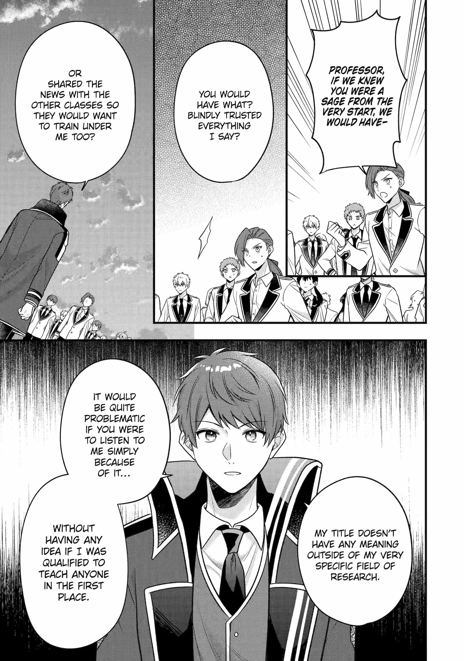 Demoted to a Teacher, the Strongest Sage Raises an Unbeatable Class Chapter 37 page 17