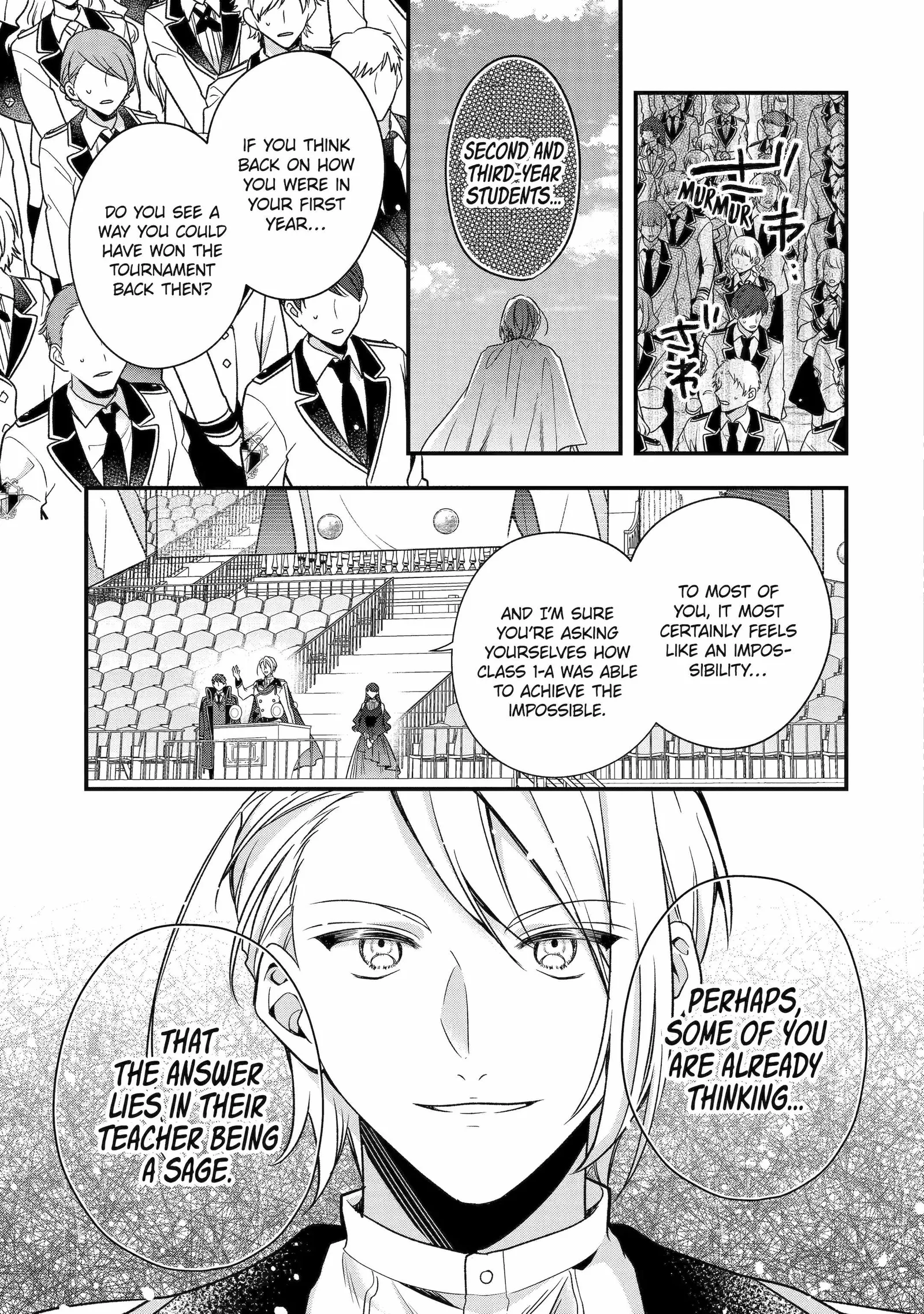 Demoted to a Teacher, the Strongest Sage Raises an Unbeatable Class Chapter 36 page 22