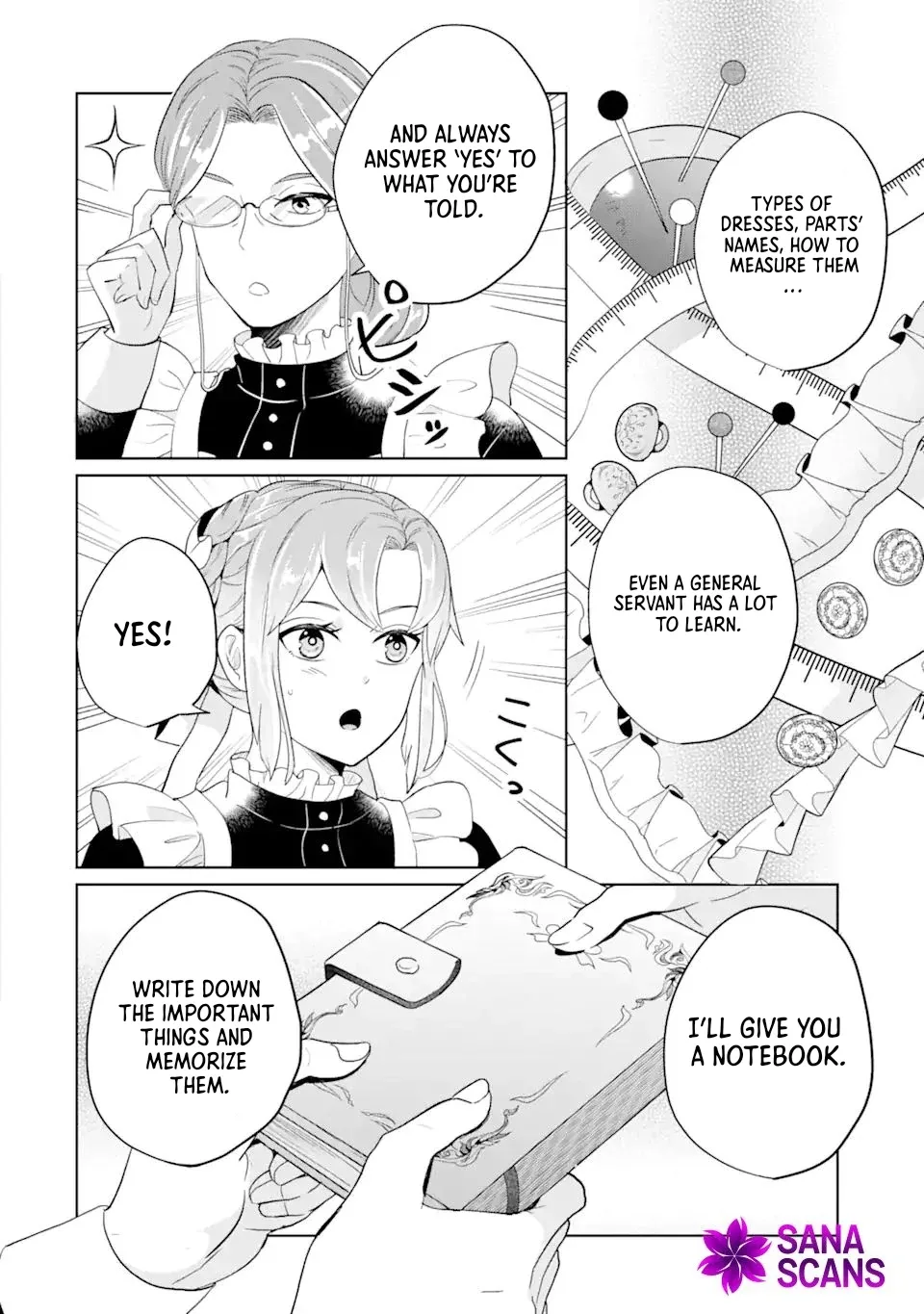 Charlotte: The Tale of a Maid Serving in the Castle Chapter 3 page 6